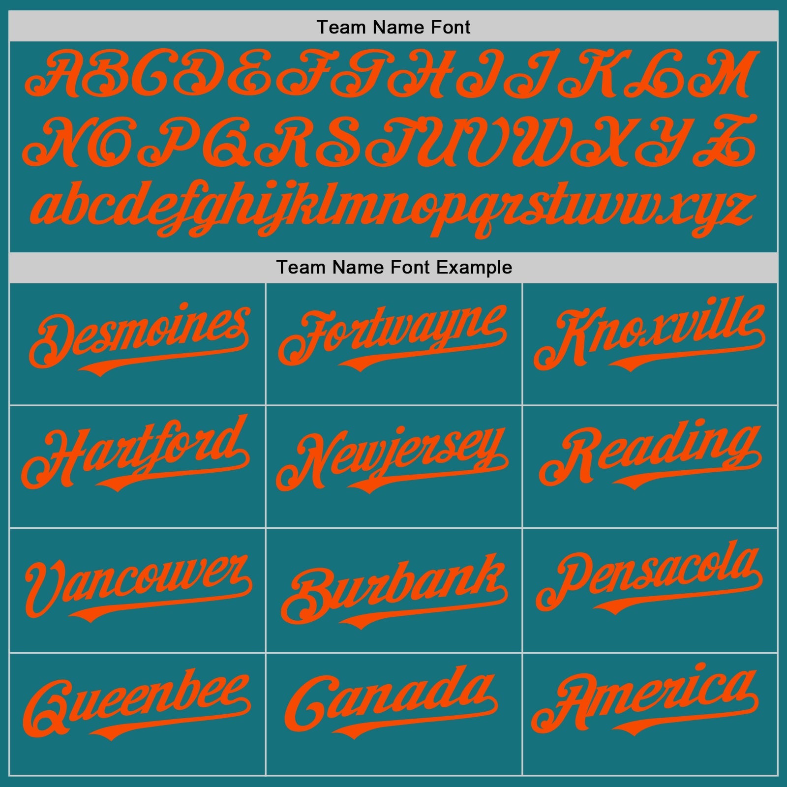 Custom Teal White-Orange Pinstripe Authentic Split Fashion Baseball Jersey view 4