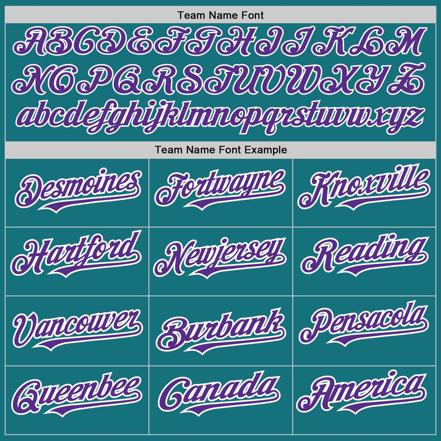 Custom Teal White-Purple Pinstripe Authentic Split Fashion Baseball Jersey view 4