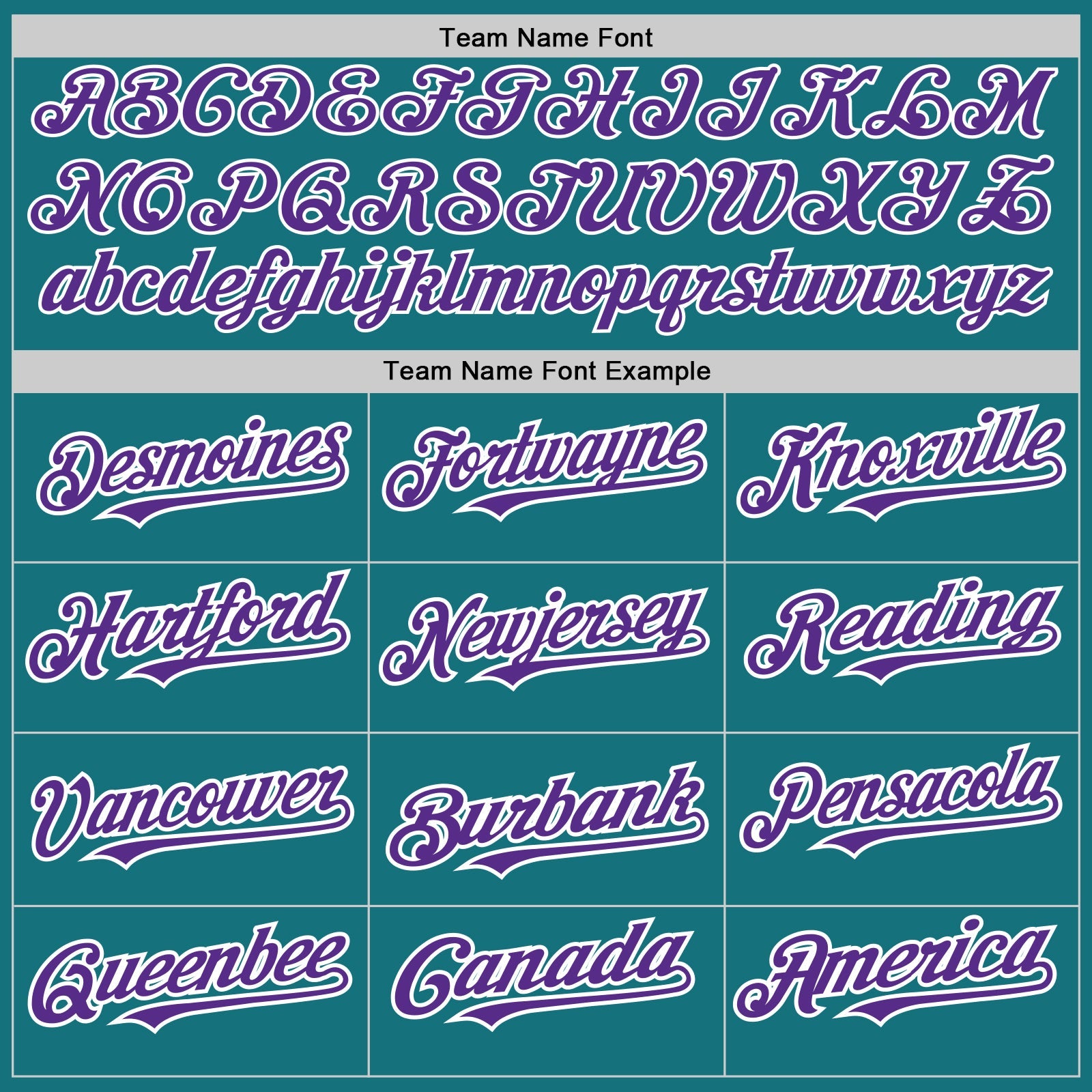 Custom Teal White-Purple Pinstripe Authentic Split Fashion Baseball Jersey view 4