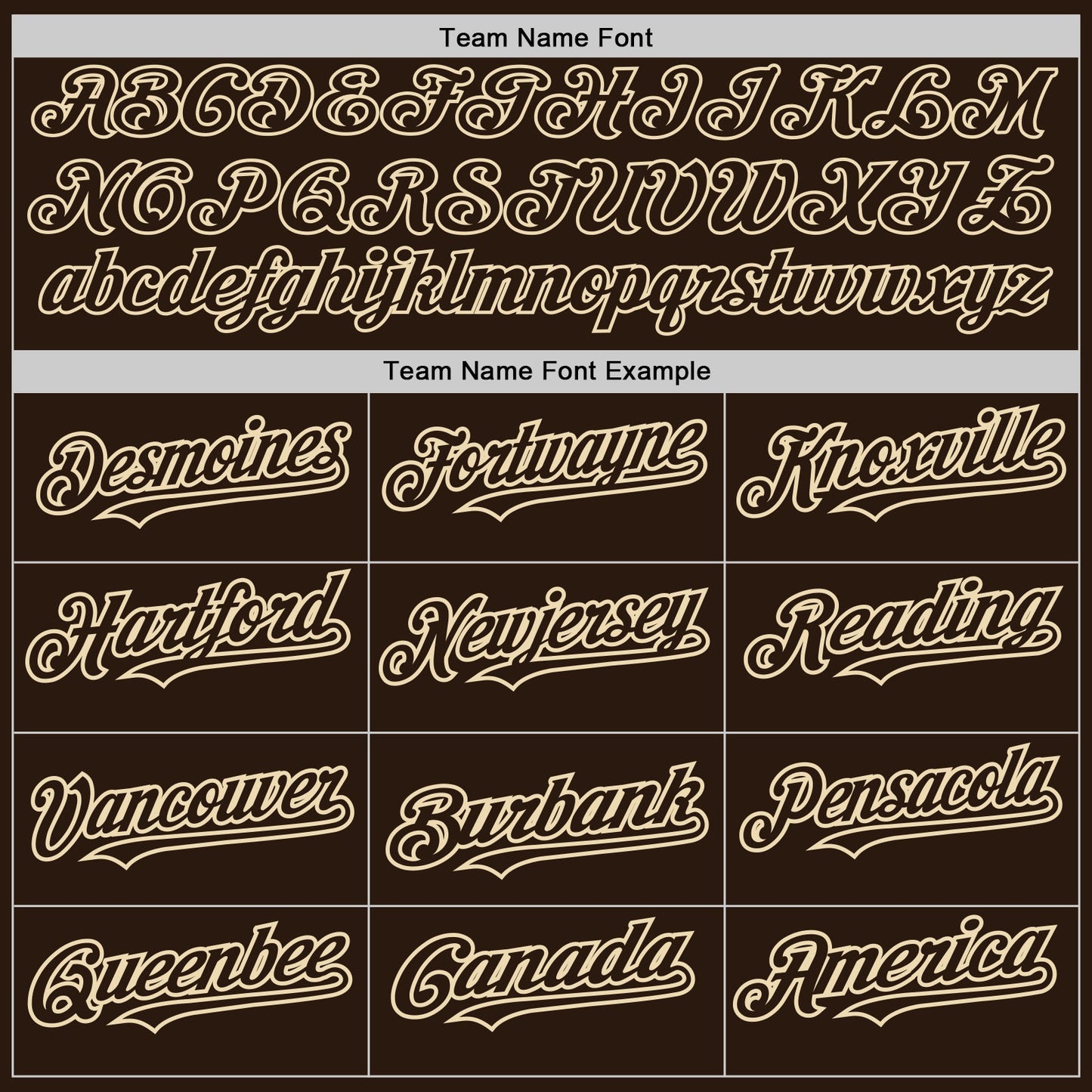 Custom Brown Cream-Brown Pinstripe Authentic Split Fashion Baseball Jersey view 4