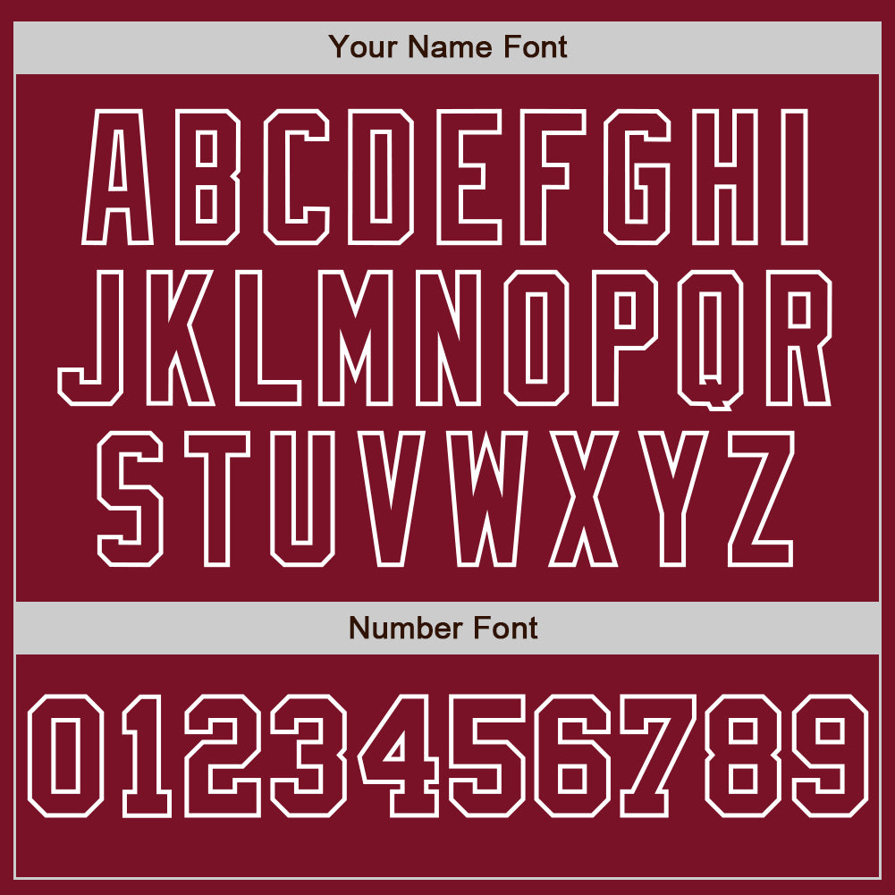Custom Crimson White-Crimson Pinstripe Authentic Split Fashion Baseball Jersey view 5