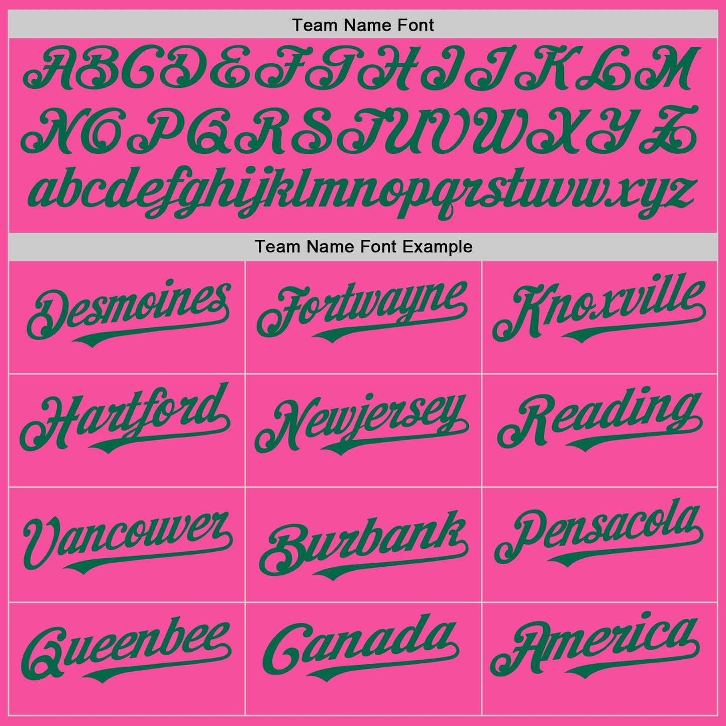 Custom Pink White-Kelly Green Pinstripe Authentic Split Fashion Baseball Jersey view 4
