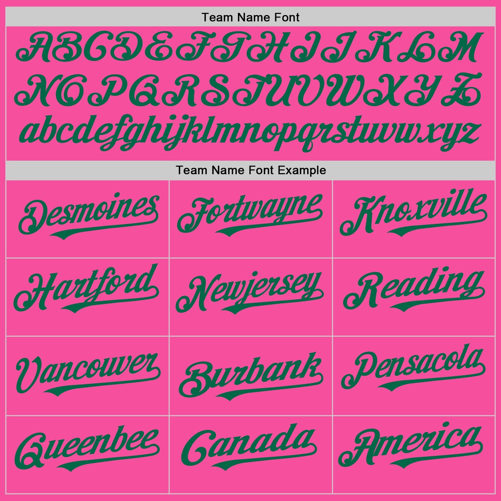 Custom Pink White-Kelly Green Pinstripe Authentic Split Fashion Baseball Jersey view 4