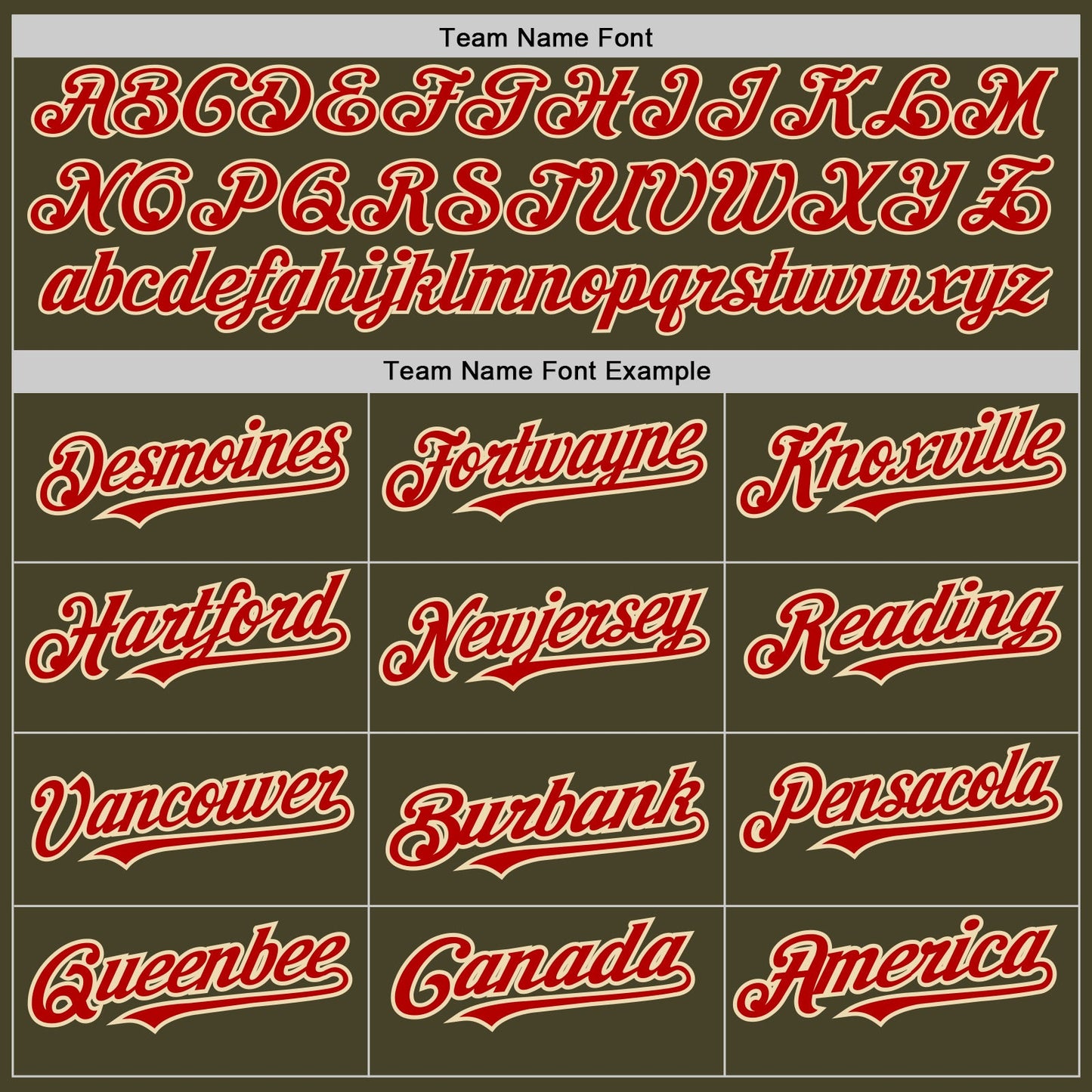 Custom Olive Cream-Red Pinstripe Authentic Split Fashion Salute To Service Baseball Jersey view 4
