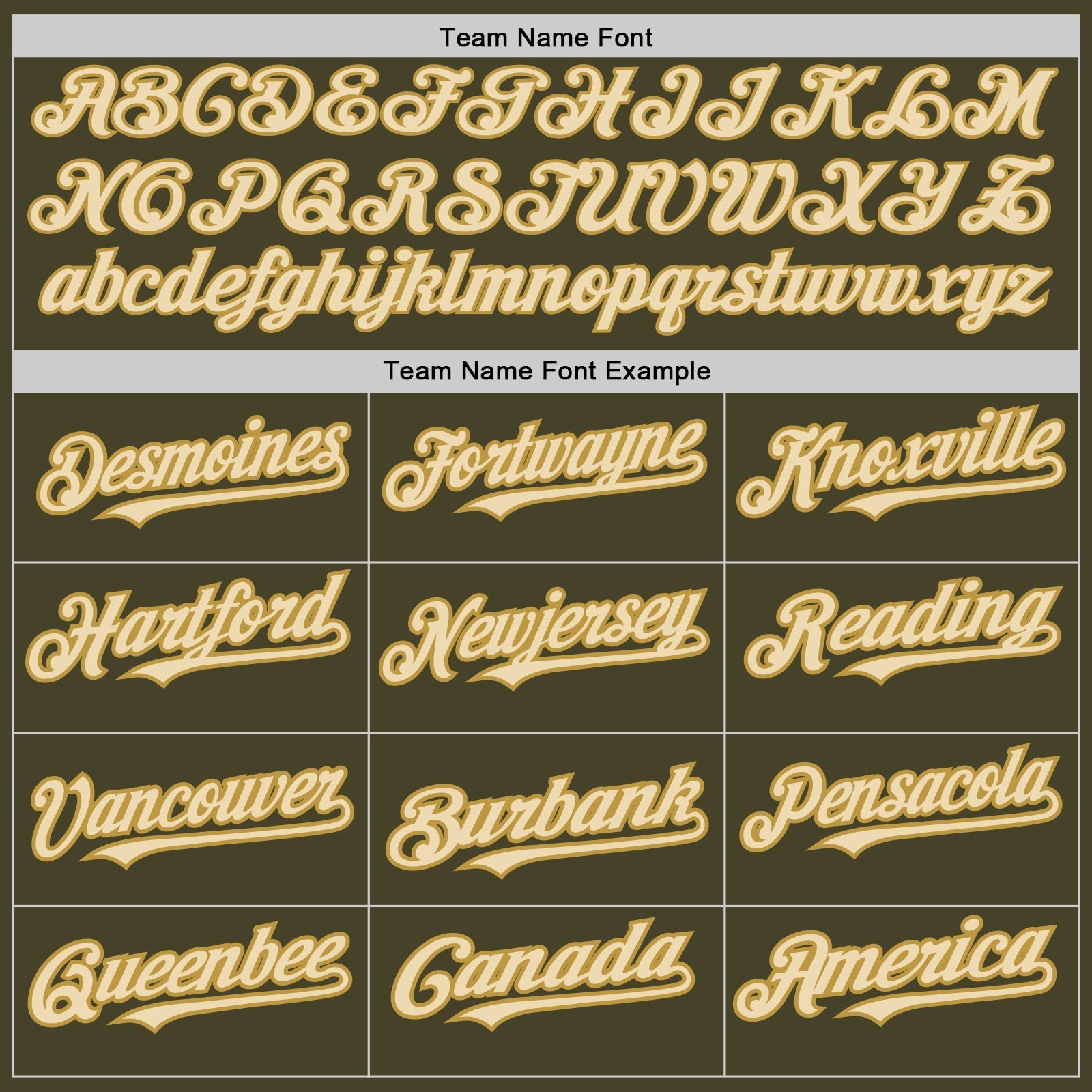Custom Olive Cream-Old Gold Pinstripe Authentic Split Fashion Salute To Service Baseball Jersey view 4