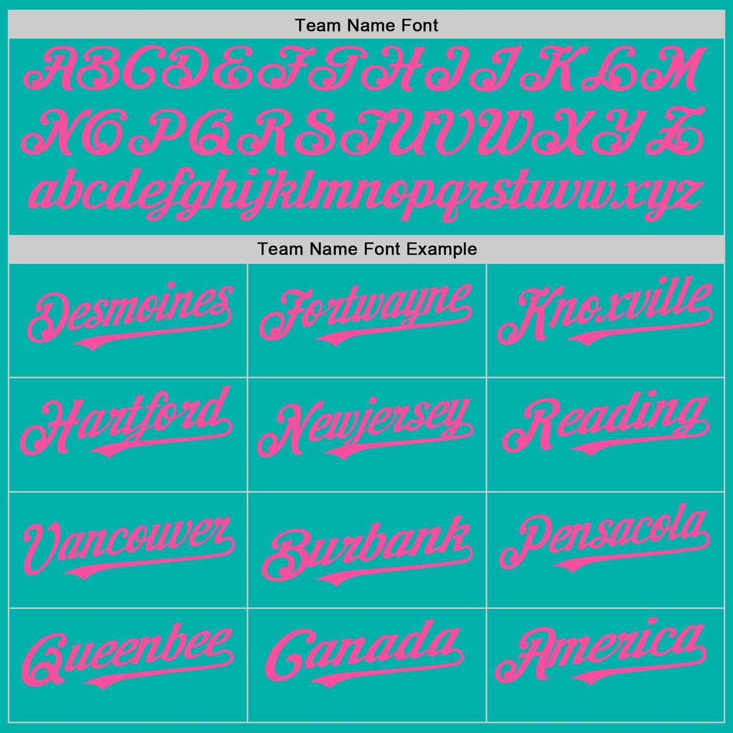 Custom Aqua White-Pink Pinstripe Authentic Split Fashion Baseball Jersey view 4