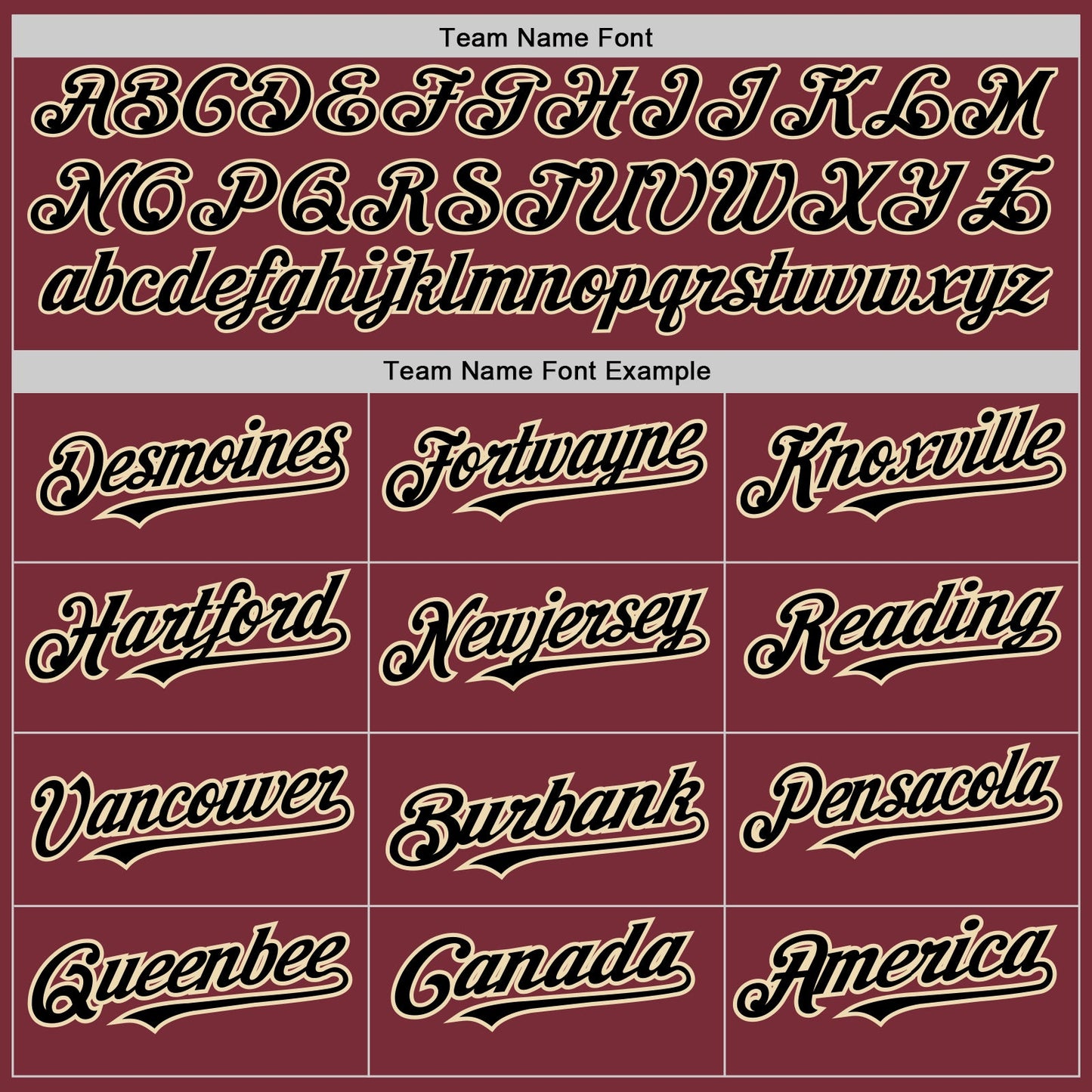 Custom Burgundy Cream-Black Pinstripe Authentic Split Fashion Baseball Jersey view 4