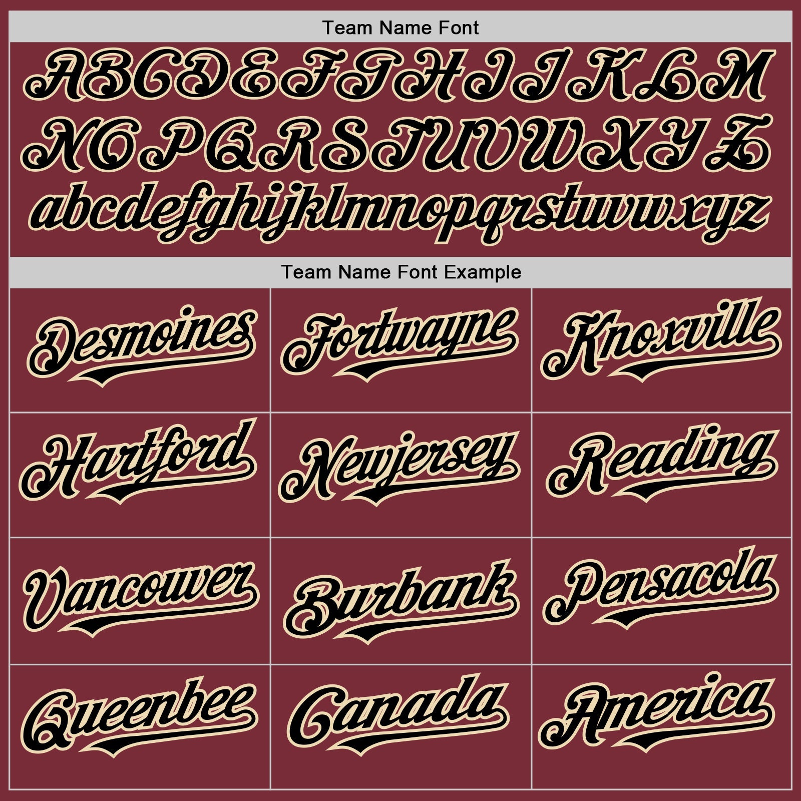 Custom Burgundy Cream-Black Pinstripe Authentic Split Fashion Baseball Jersey view 4