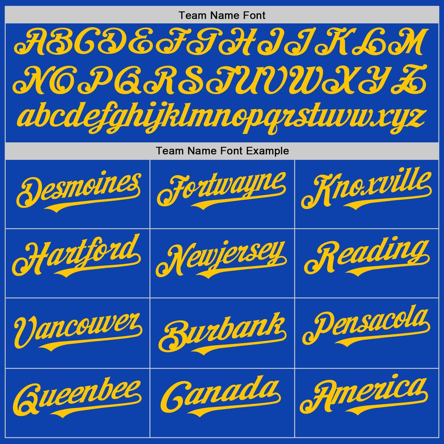 Custom Thunder Blue White-Yellow Pinstripe Authentic Split Fashion Baseball Jersey view 4