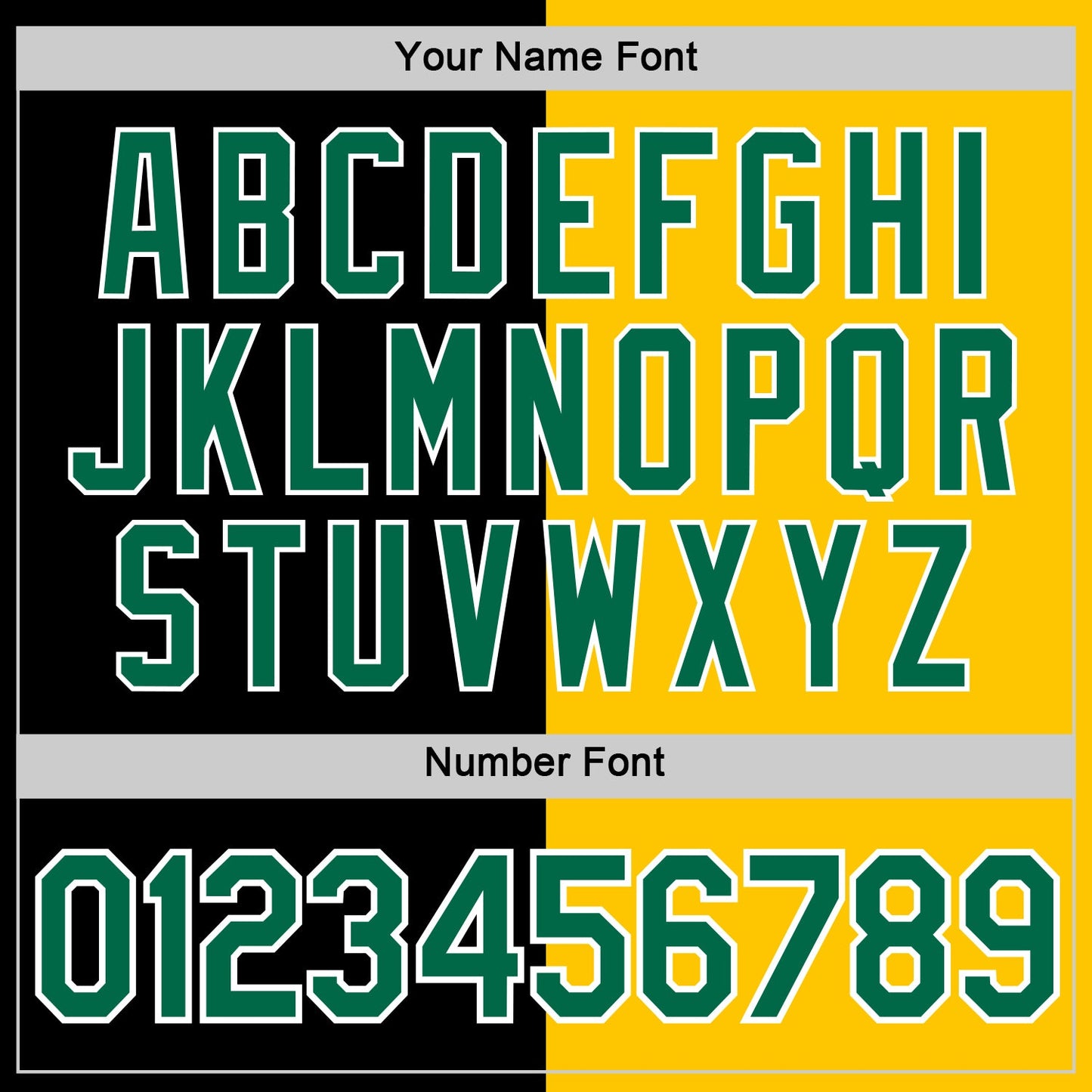 Custom Black Kelly Green-Yellow Split Fashion Performance T-Shirt view 4