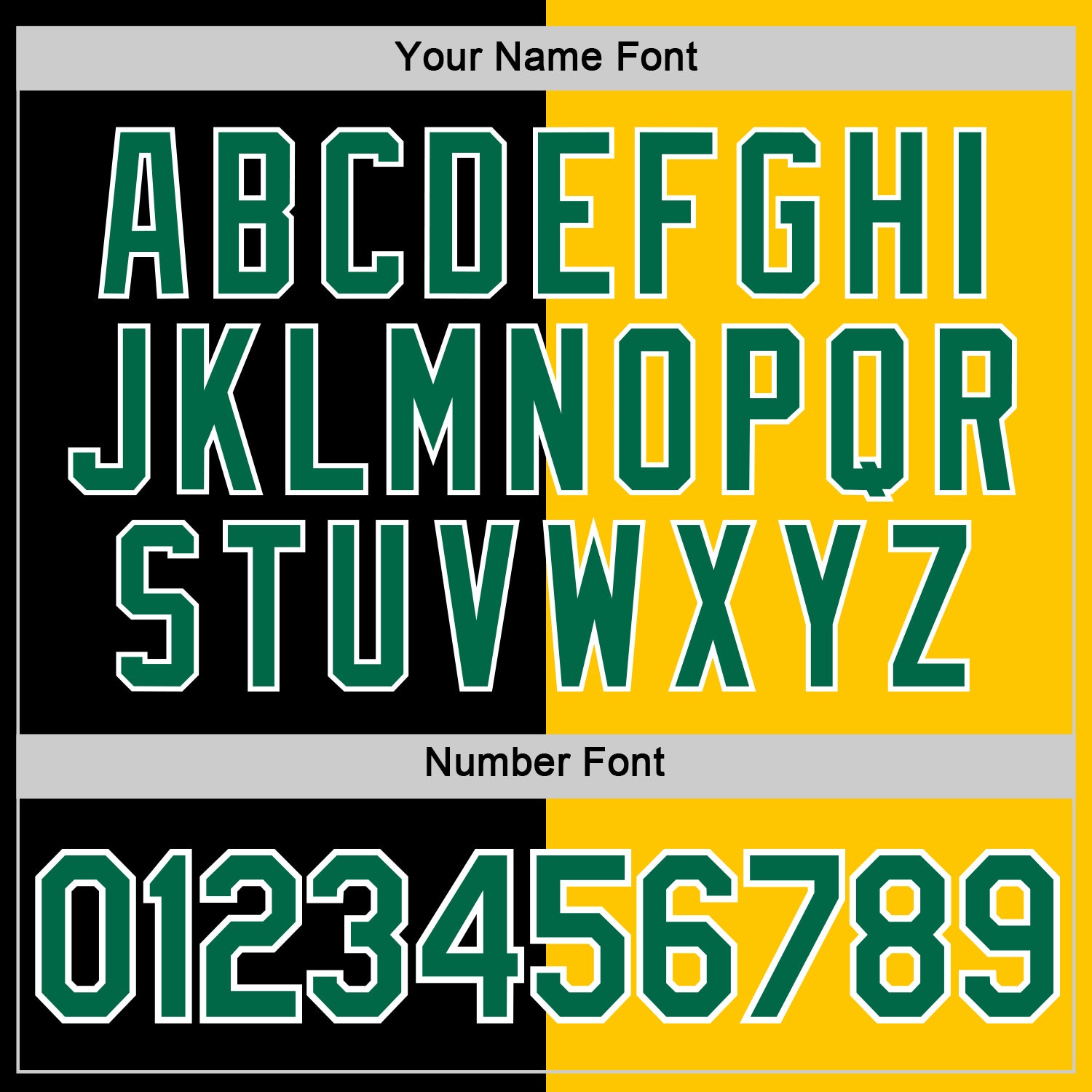 Custom Black Kelly Green-Yellow Split Fashion Performance T-Shirt view 4