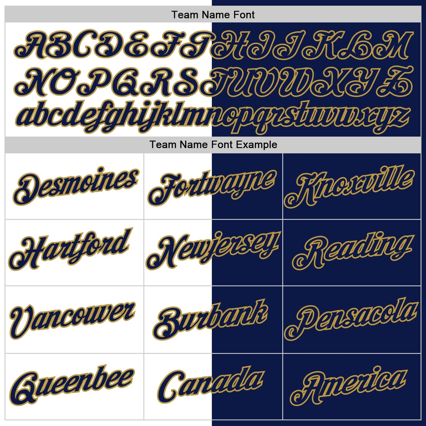 Custom Navy White-Old Gold Split Fashion Performance T-Shirt view 3