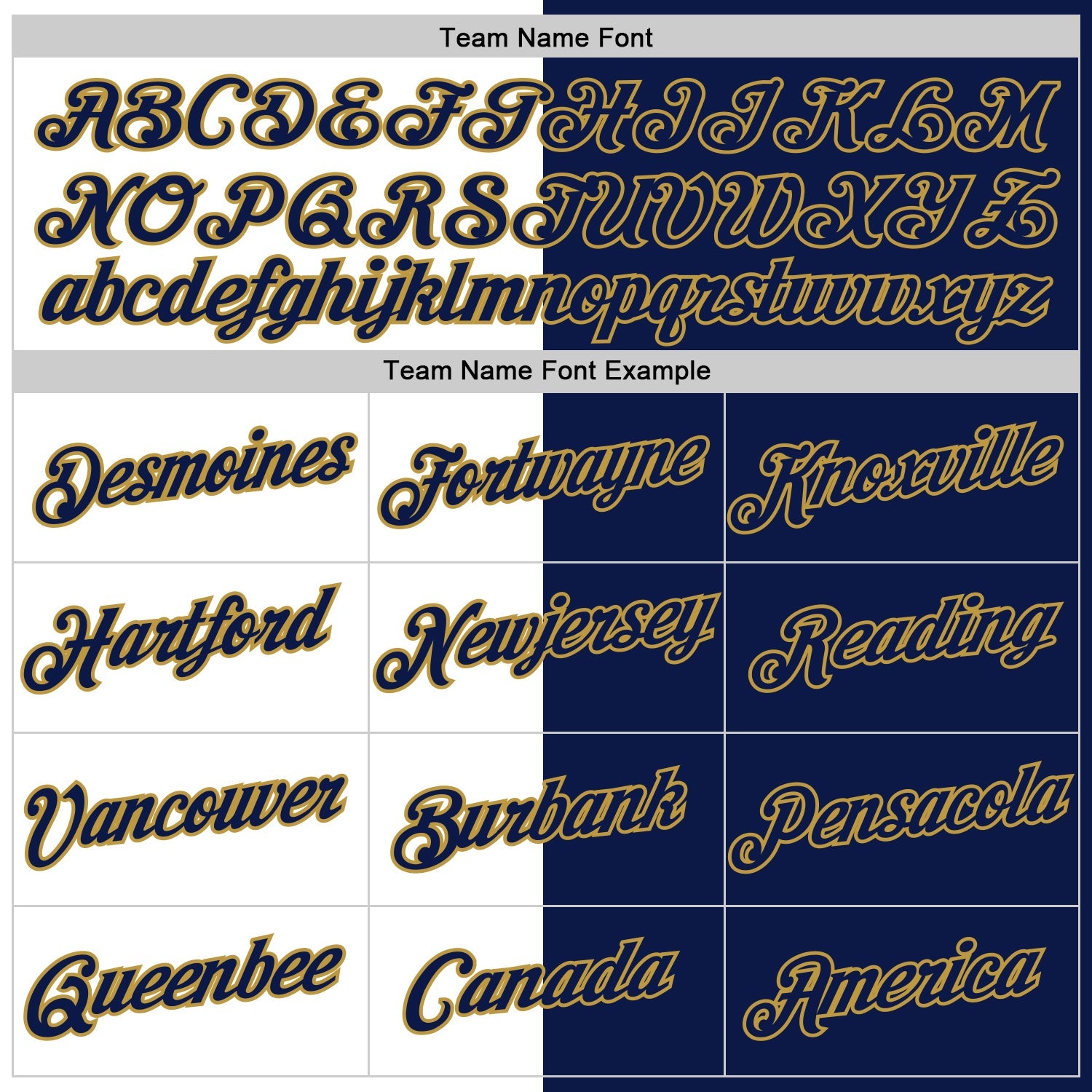 Custom Navy White-Old Gold Split Fashion Performance T-Shirt view 3