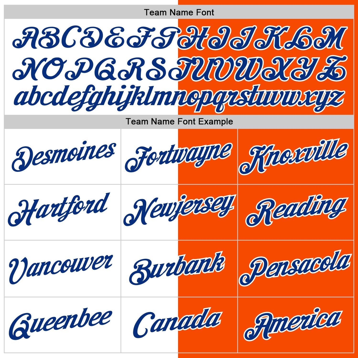 Custom Orange Royal-White Split Fashion Performance T-Shirt view 3