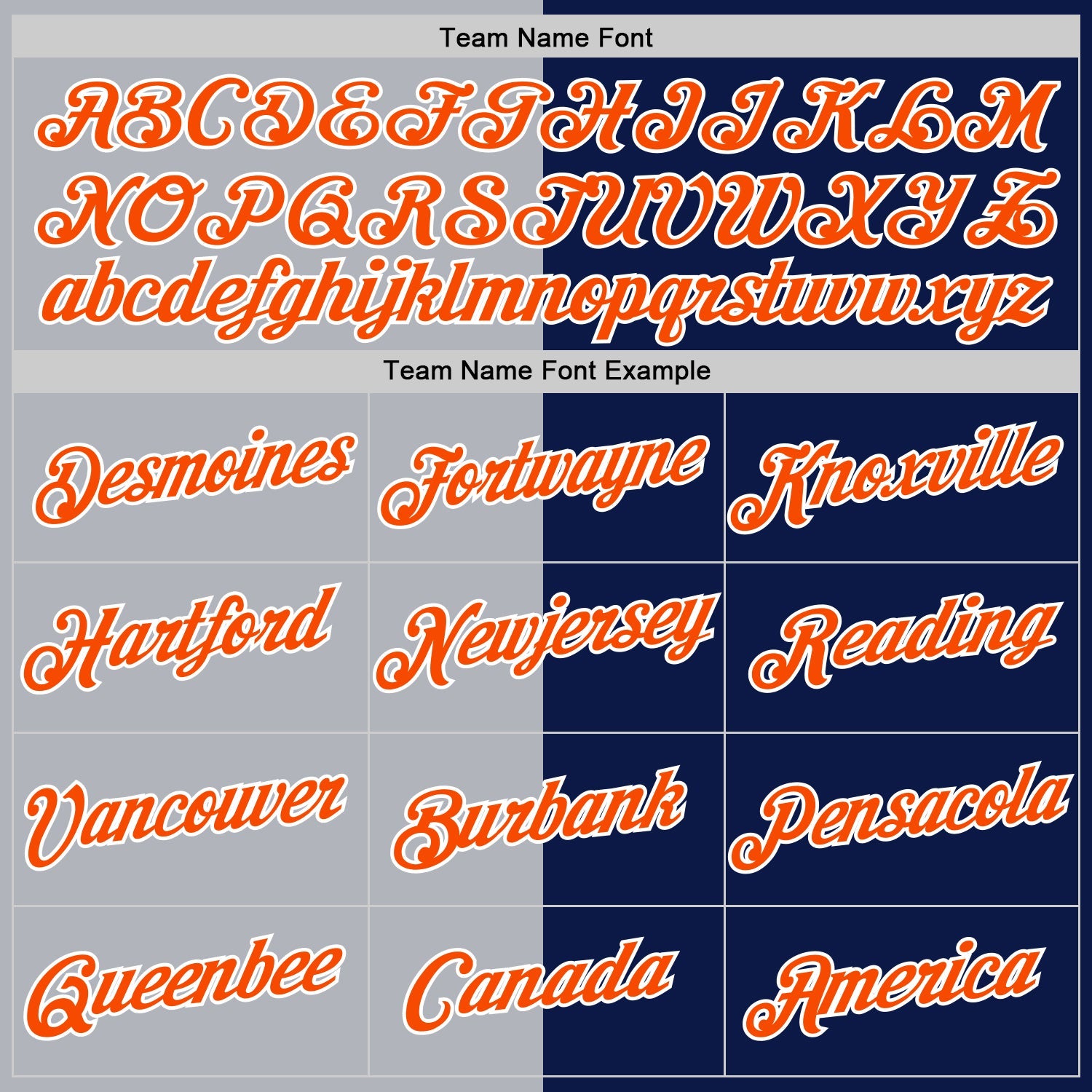 Custom Navy Orange-Gray Split Fashion Performance T-Shirt view 3