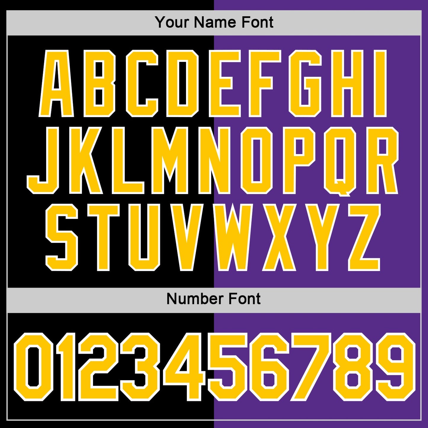 Custom Black Yellow-Purple Split Fashion Performance T-Shirt view 4