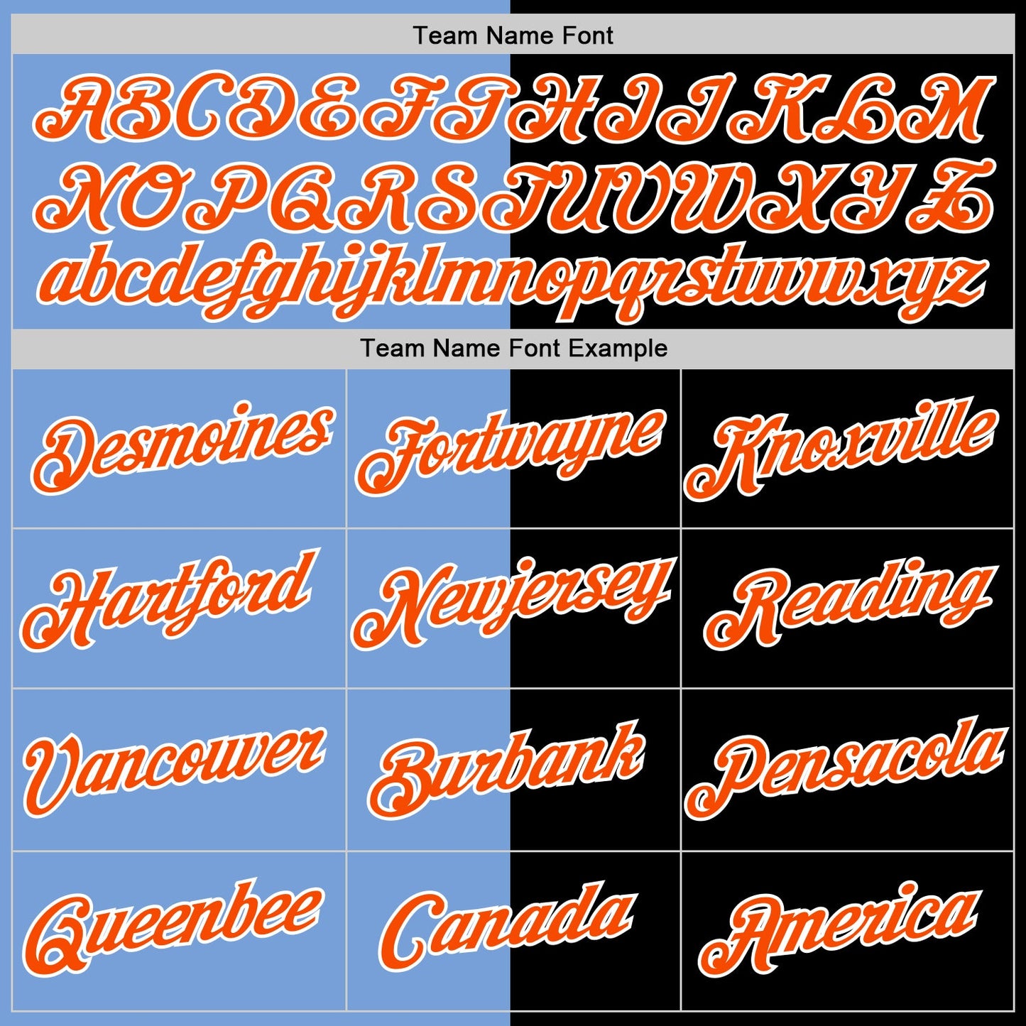 Custom Black Orange-Powder Blue Split Fashion Performance T-Shirt view 3