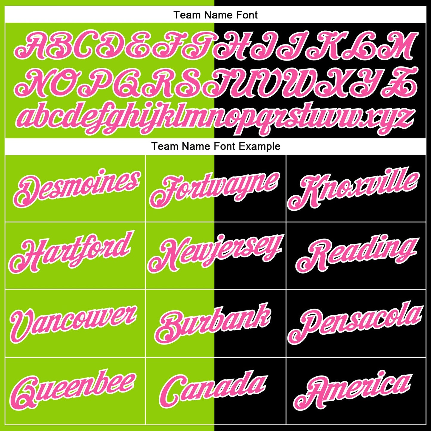 Custom Black Pink-Neon Green Split Fashion Performance T-Shirt view 3