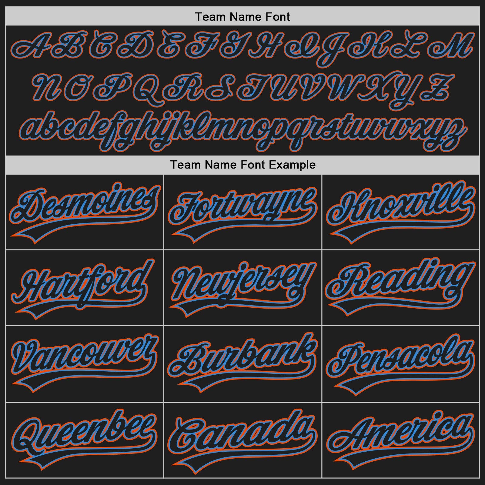 Custom White Black Powder Blue-Orange Split Ripped Pattern Baseball Pullover Sweatshirt Hoodie view 3