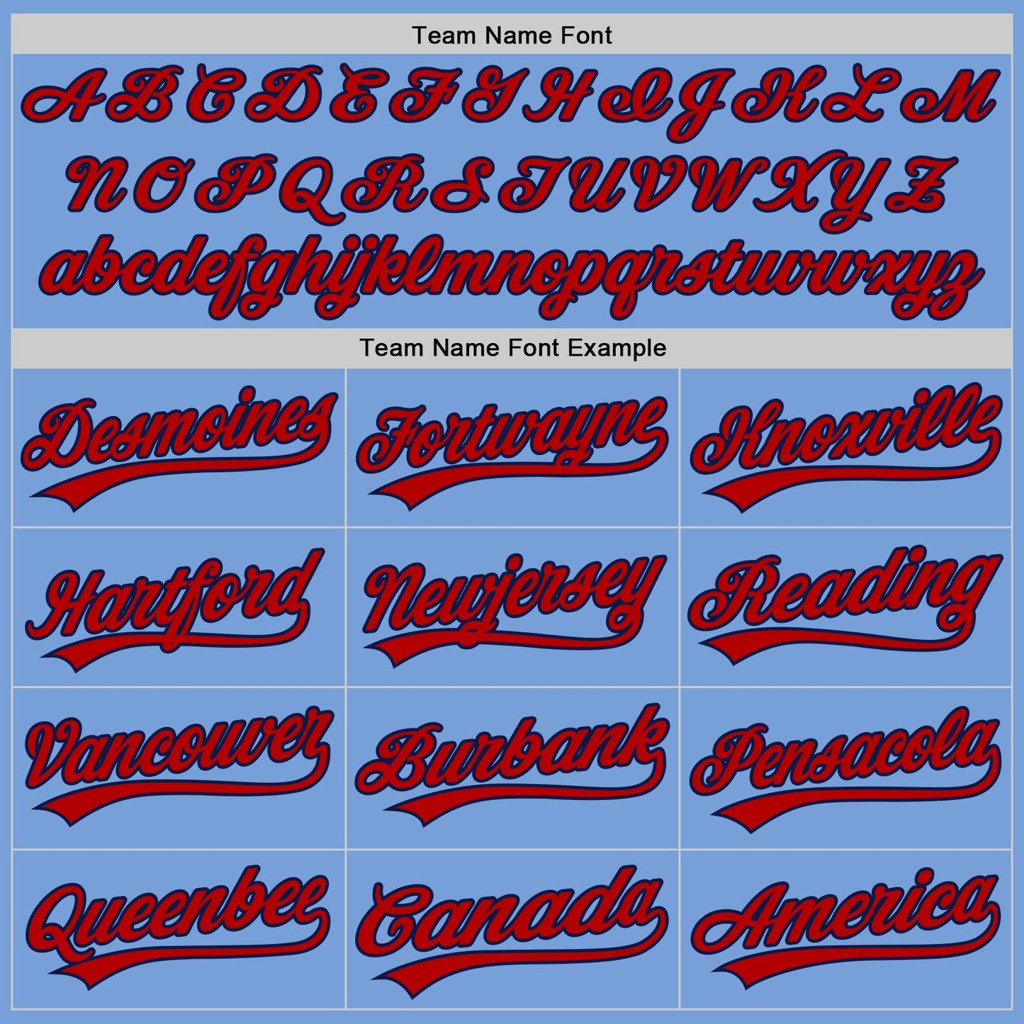 Custom Light Blue Red-Navy Split Ripped Pattern Baseball Pullover Sweatshirt Hoodie view 3
