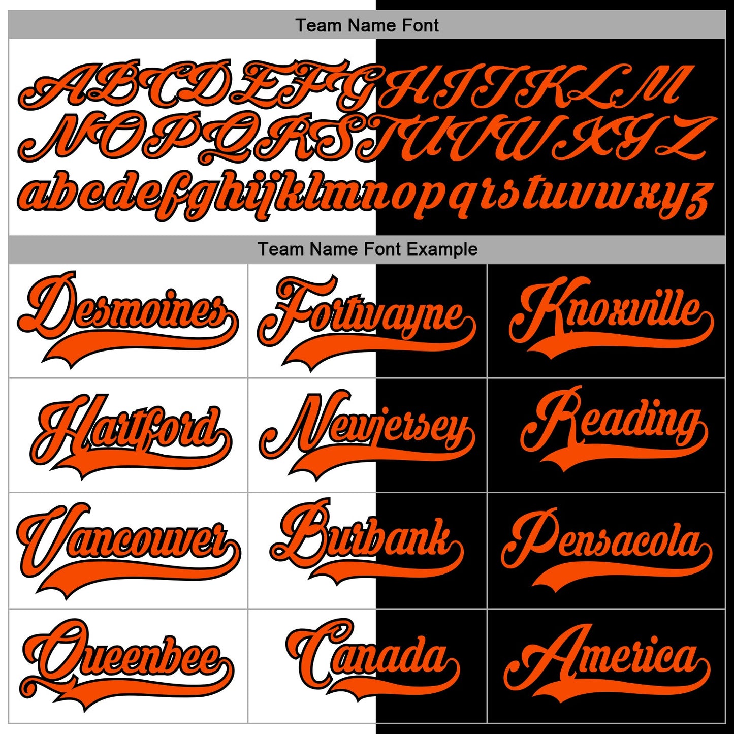 Custom Black Orange-White Split Fashion Hockey Lace Neck Jersey view 4