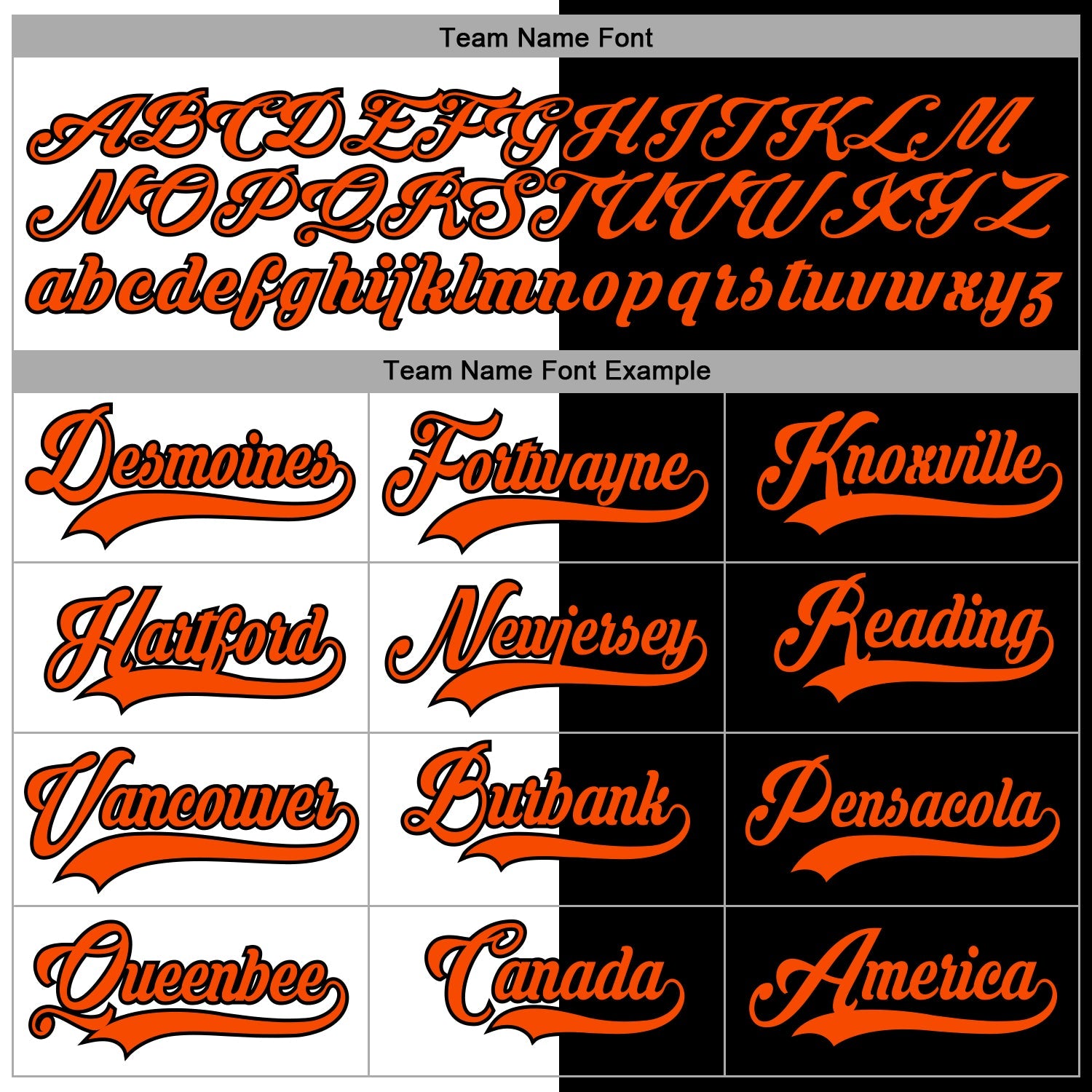 Custom Black Orange-White Split Fashion Hockey Lace Neck Jersey view 4