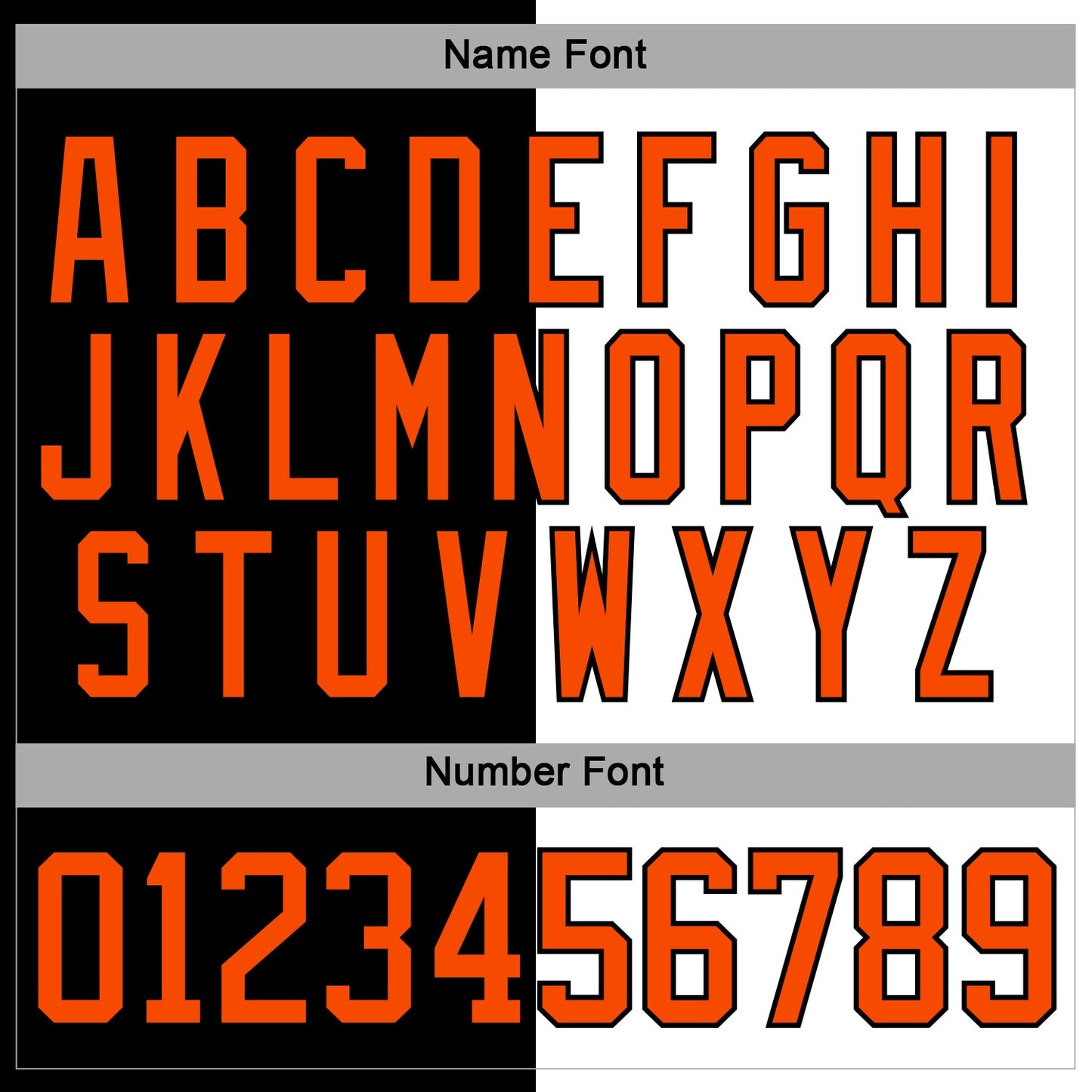Custom Black Orange-White Split Fashion Hockey Lace Neck Jersey view 5