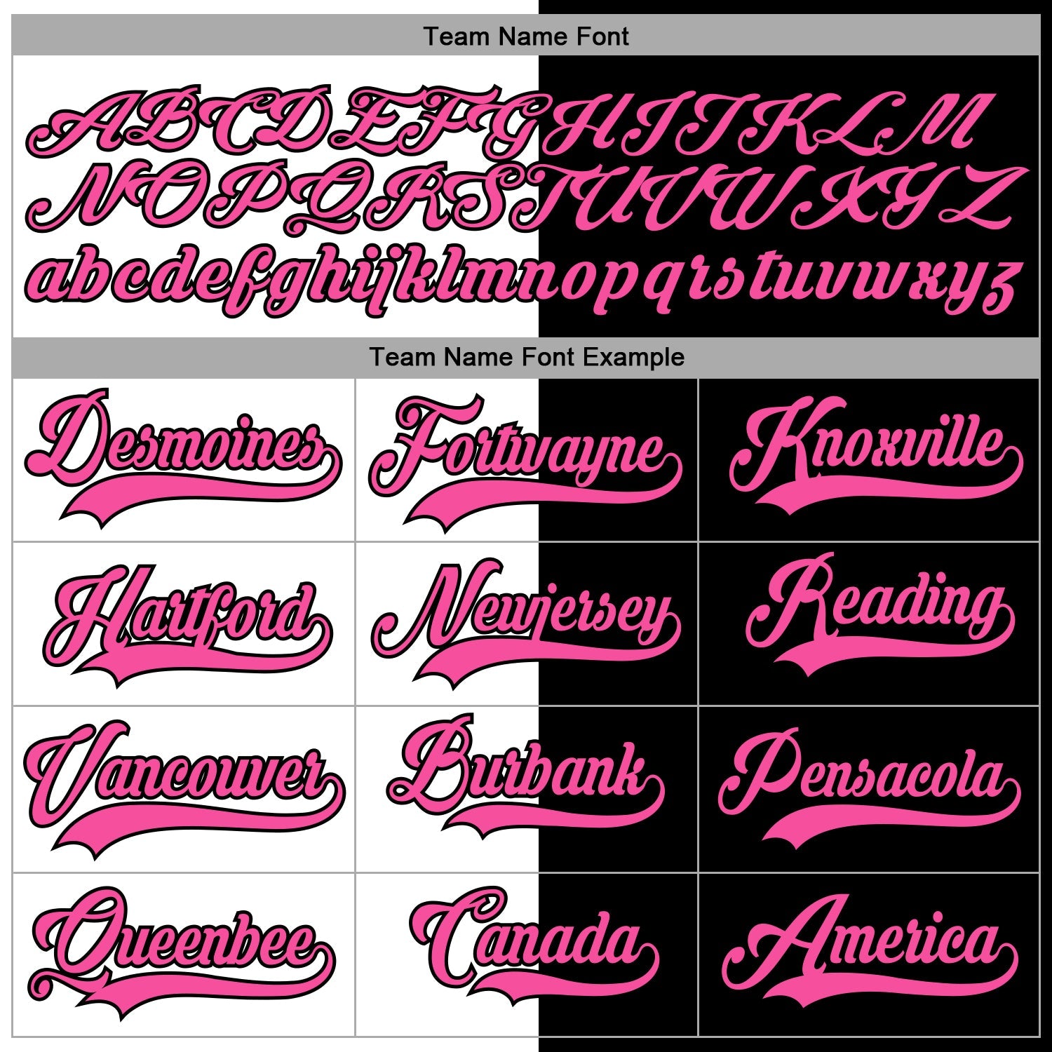 Custom Black Pink-White Split Fashion Hockey Lace Neck Jersey view 4