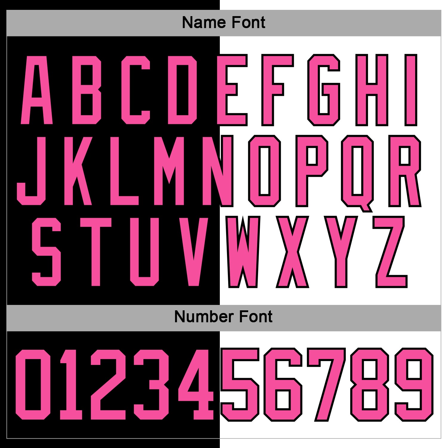 Custom Black Pink-White Split Fashion Hockey Lace Neck Jersey view 5