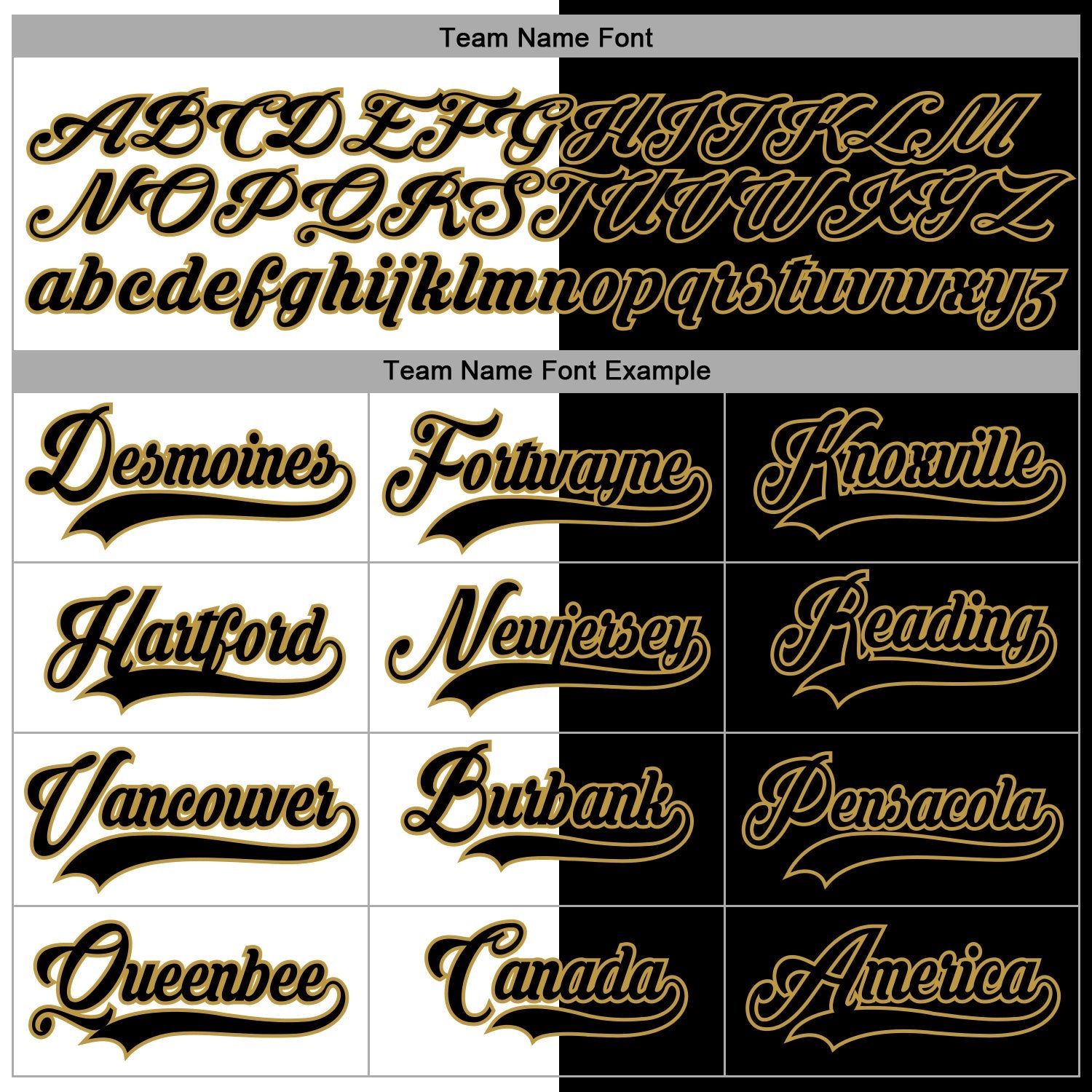 Custom Black Old Gold-White Split Fashion Hockey Lace Neck Jersey view 4