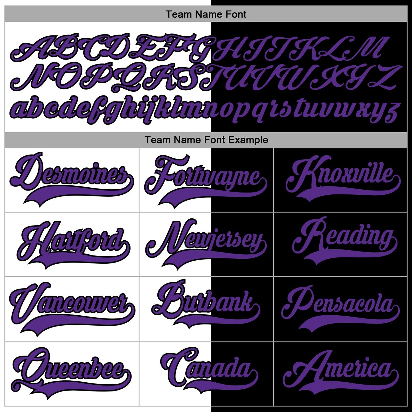 Custom Black Purple-White Split Fashion Hockey Lace Neck Jersey view 4