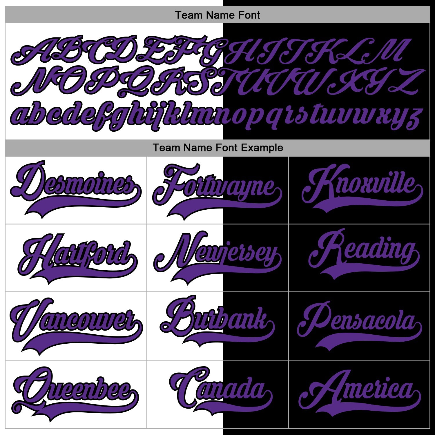 Custom Black Purple-White Split Fashion Hockey Lace Neck Jersey view 4