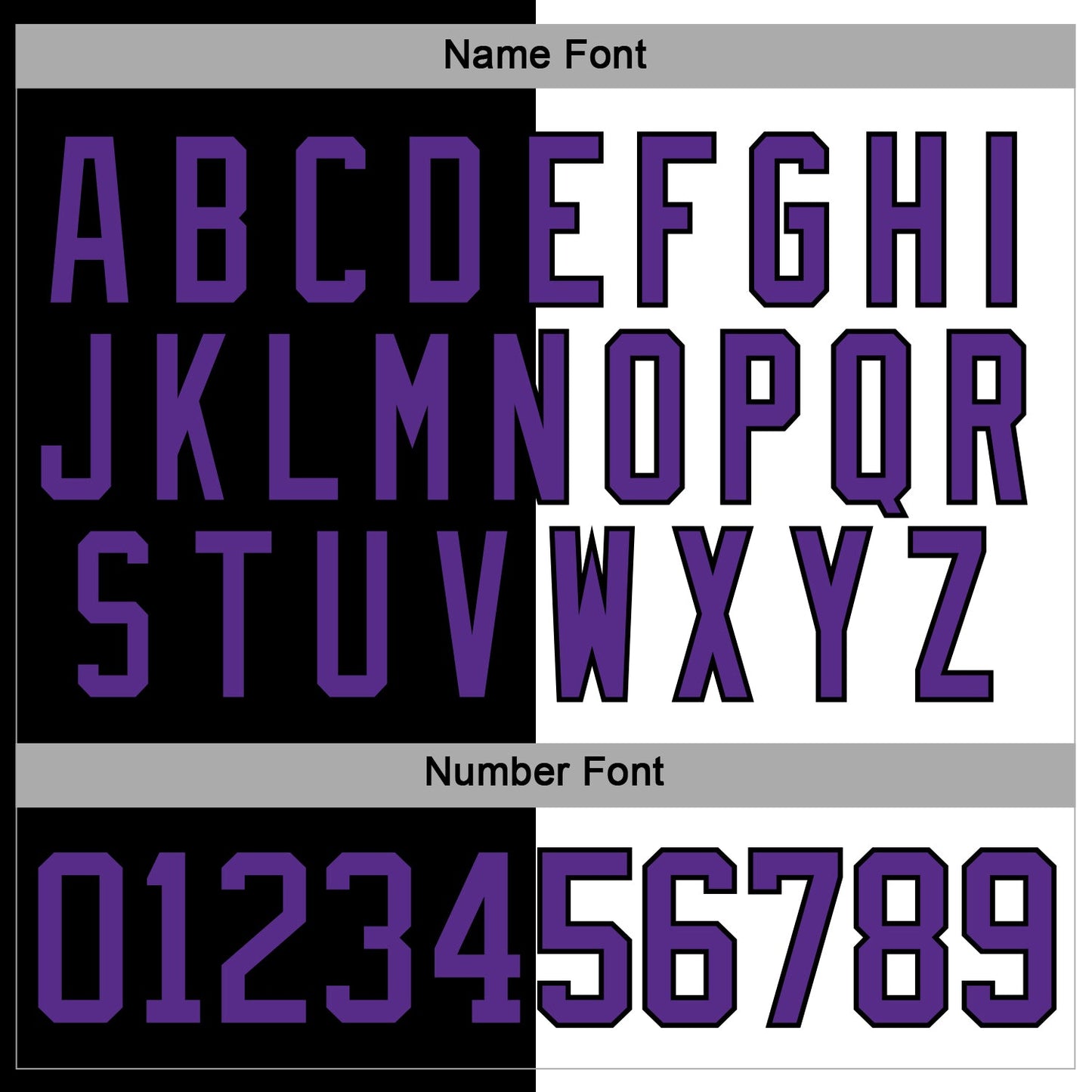 Custom Black Purple-White Split Fashion Hockey Lace Neck Jersey view 5
