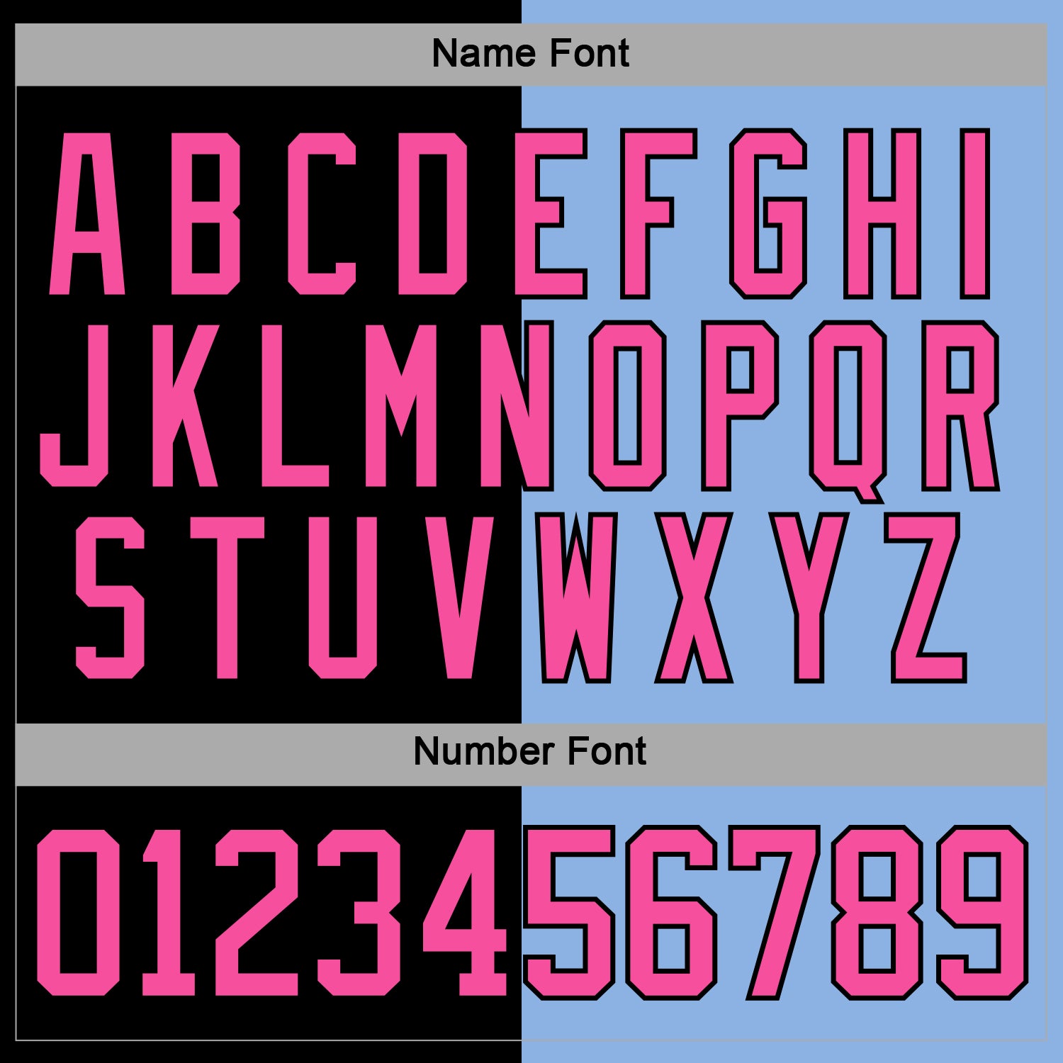 Custom Black Pink-Light Blue Split Fashion Hockey Lace Neck Jersey view 5