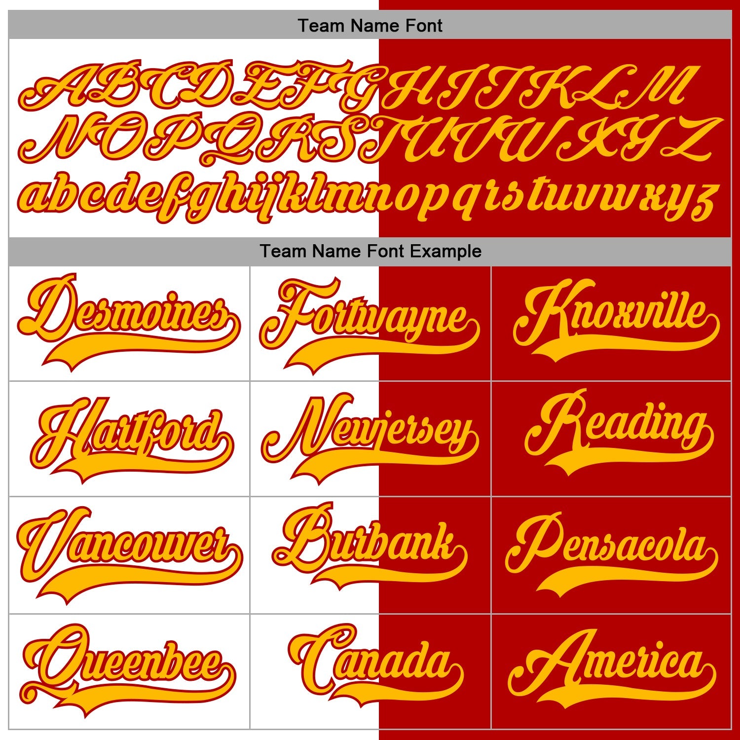 Custom Red Gold-White Split Fashion Hockey Lace Neck Jersey view 4