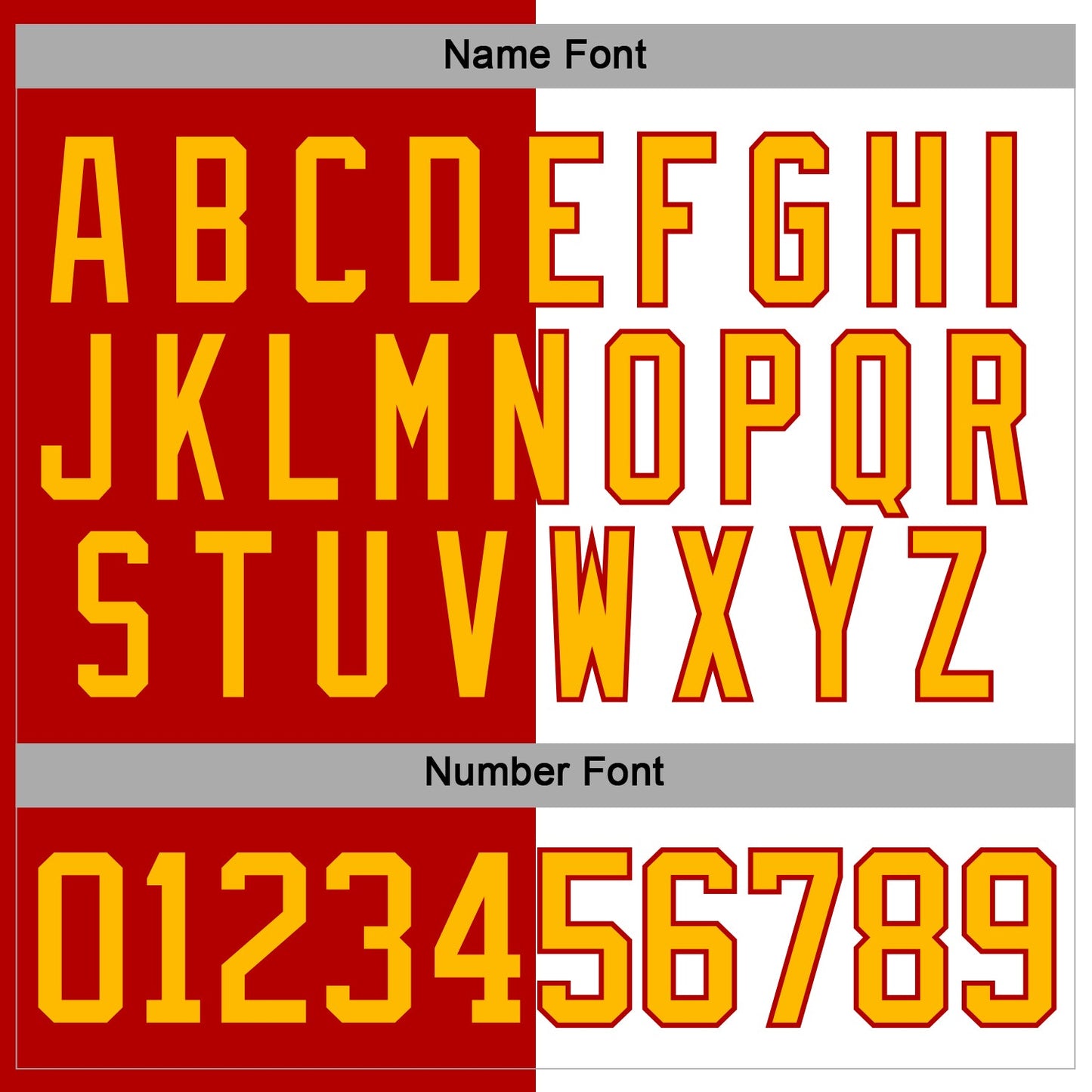 Custom Red Gold-White Split Fashion Hockey Lace Neck Jersey view 5