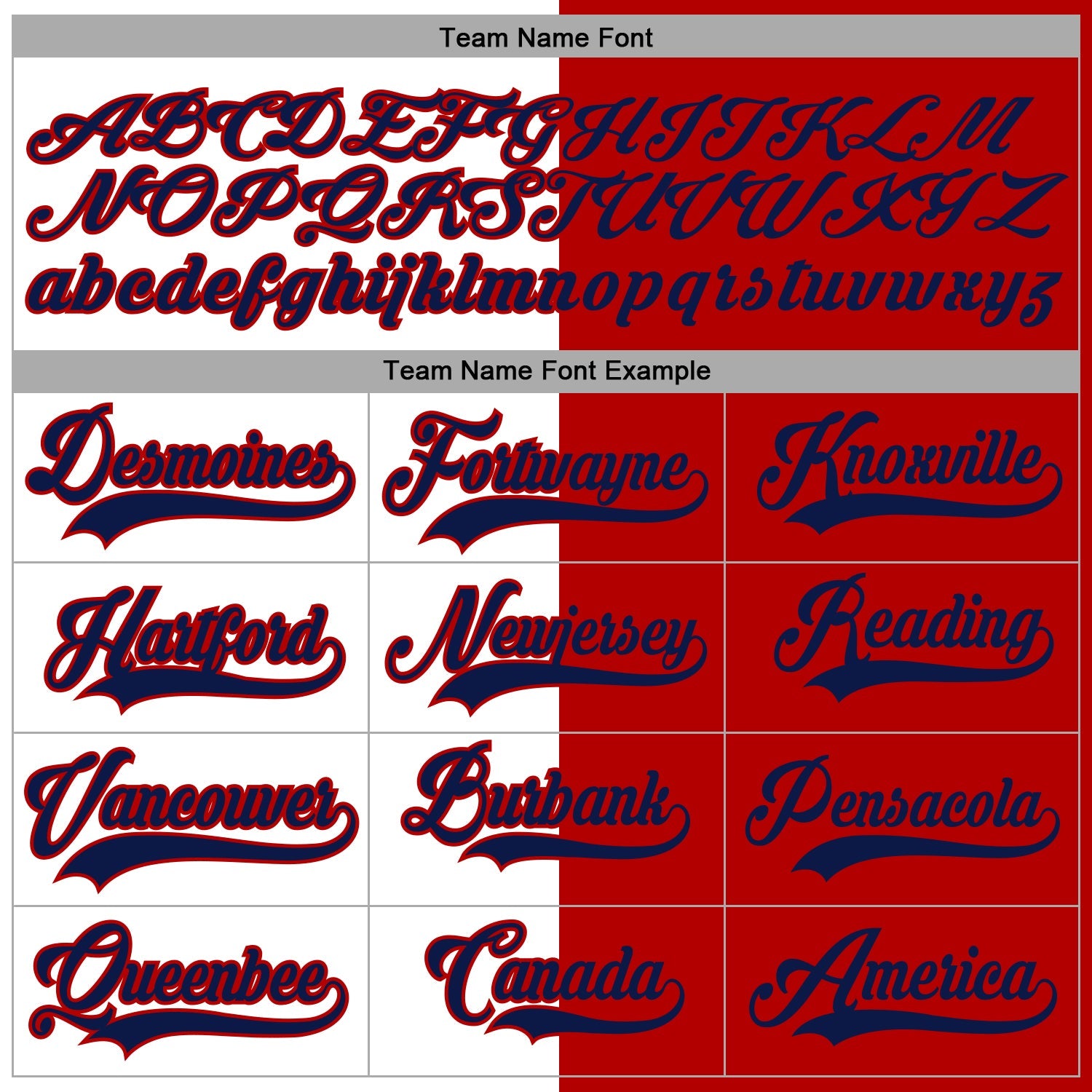 Custom Red Navy-White Split Fashion Hockey Lace Neck Jersey view 4