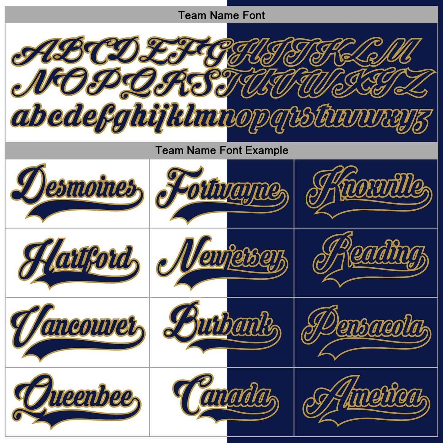 Custom Navy Old Gold-White Split Fashion Hockey Lace Neck Jersey view 4