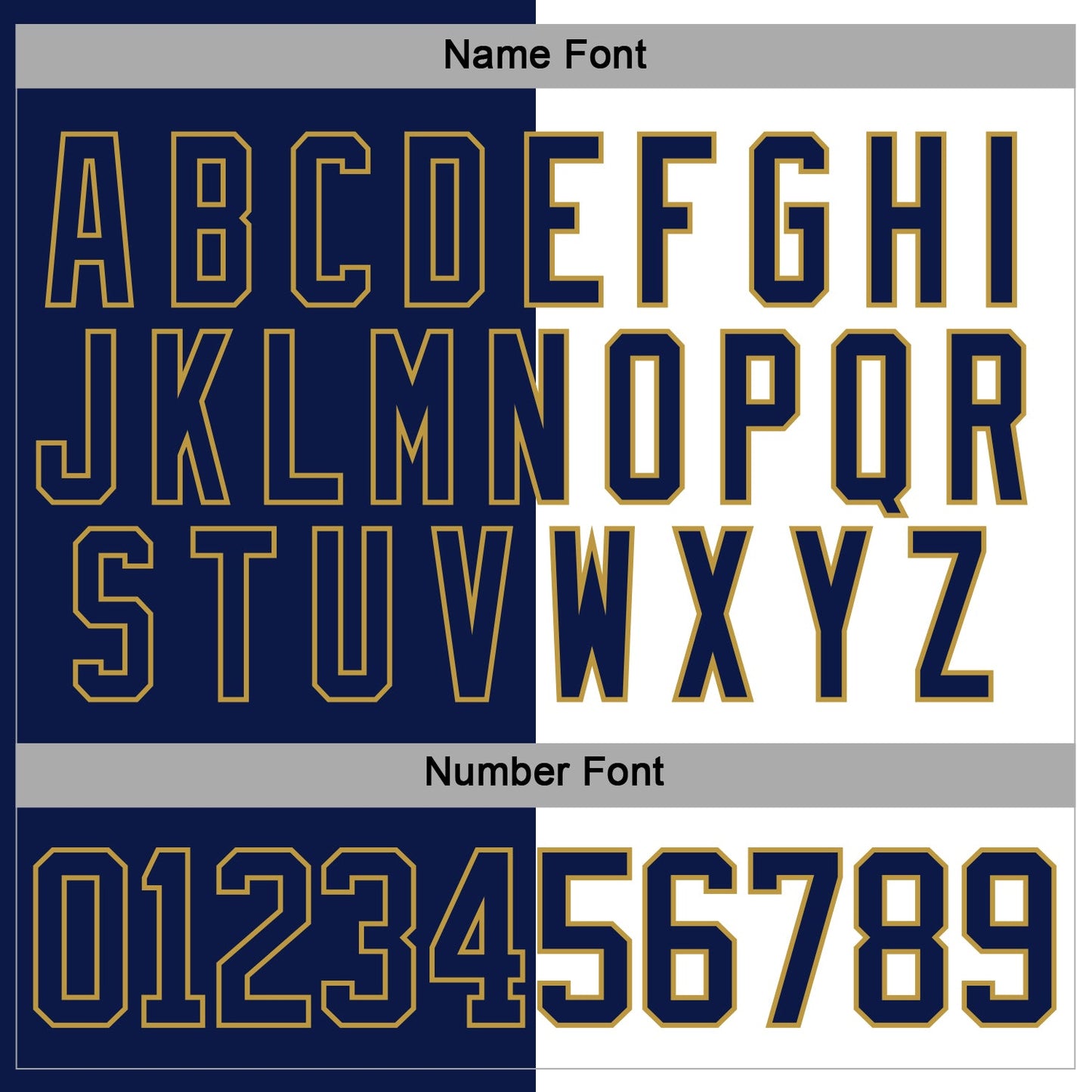 Custom Navy Old Gold-White Split Fashion Hockey Lace Neck Jersey view 5