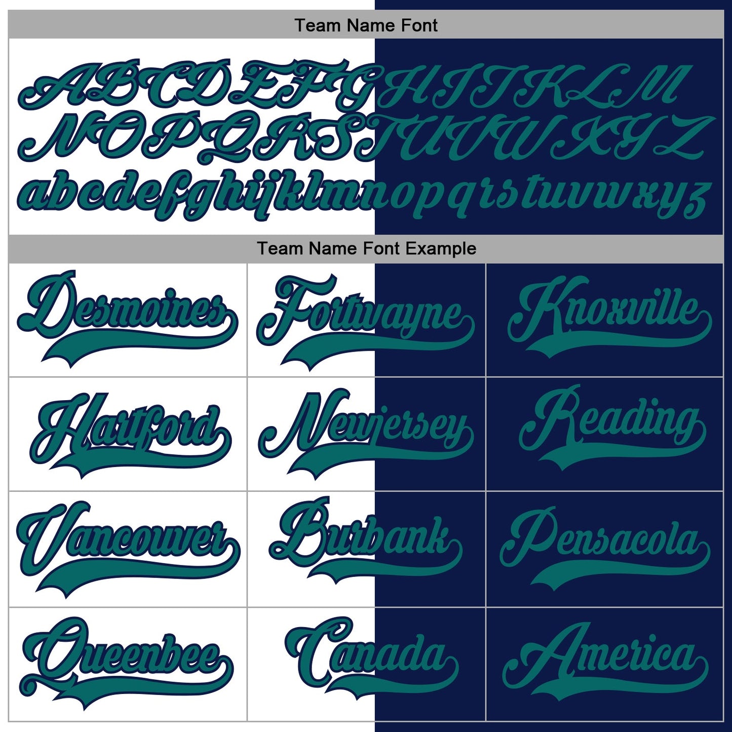Custom Navy Teal-White Split Fashion Hockey Lace Neck Jersey view 4