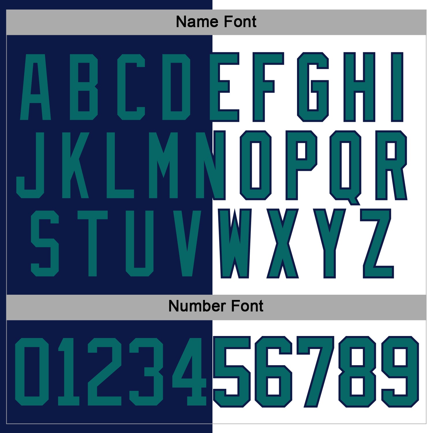 Custom Navy Teal-White Split Fashion Hockey Lace Neck Jersey view 5