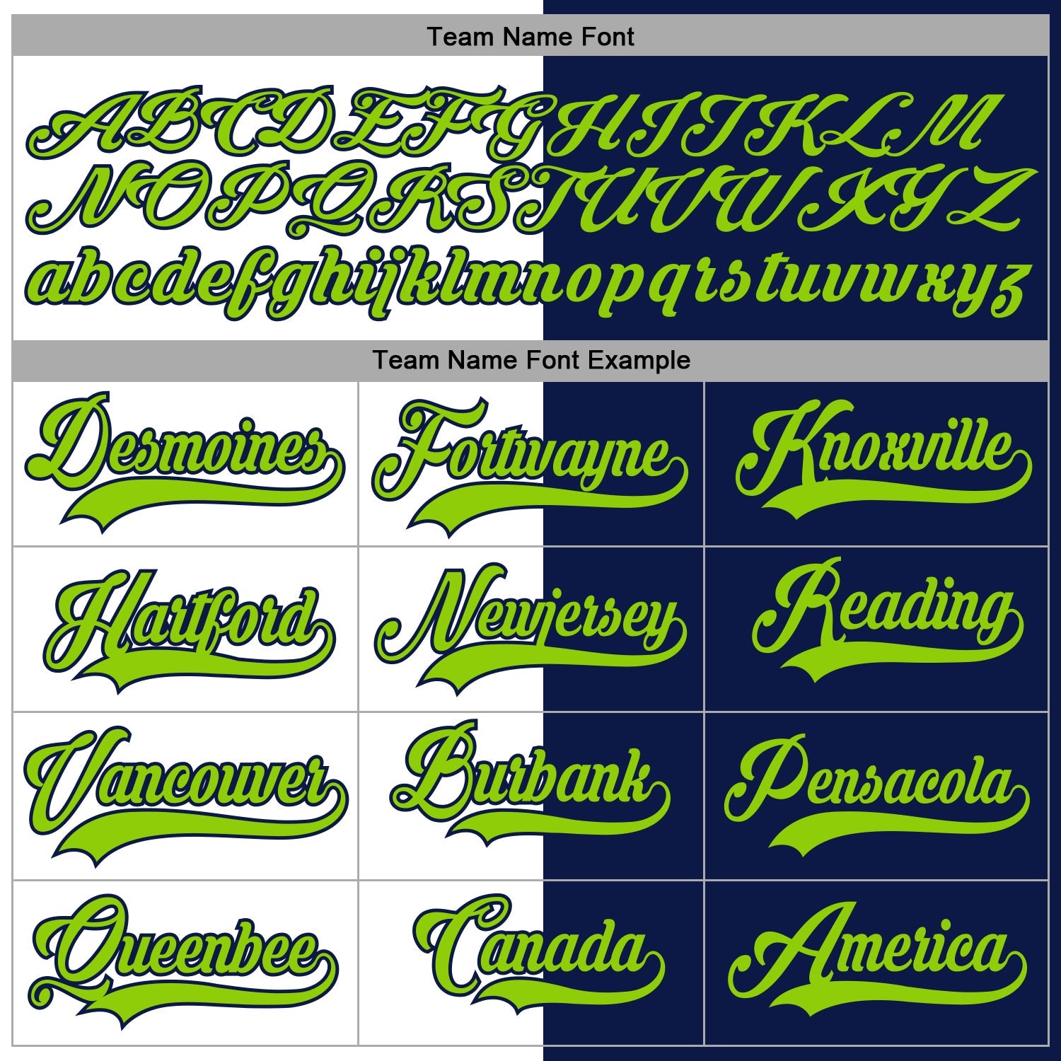 Custom Navy Neon Green-White Split Fashion Hockey Lace Neck Jersey view 4