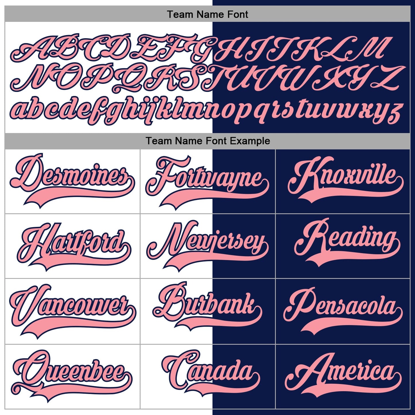 Custom Navy Medium Pink-White Split Fashion Hockey Lace Neck Jersey view 4