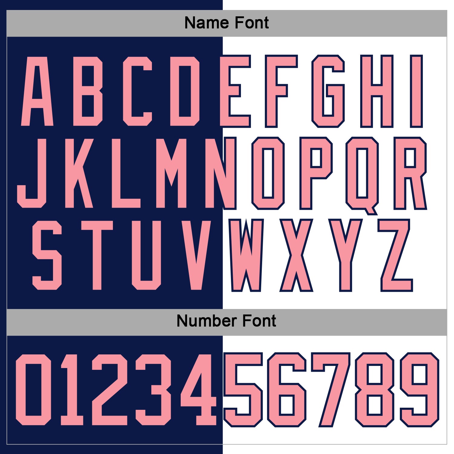 Custom Navy Medium Pink-White Split Fashion Hockey Lace Neck Jersey view 5