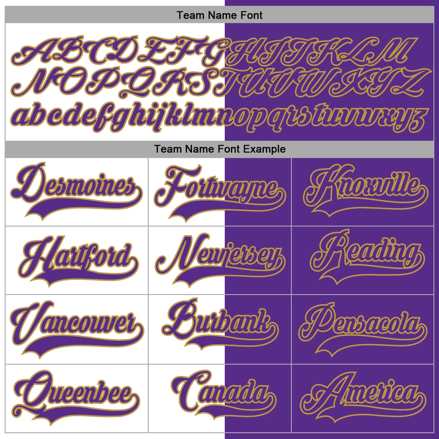 Custom Purple Old Gold-White Split Fashion Hockey Lace Neck Jersey view 4