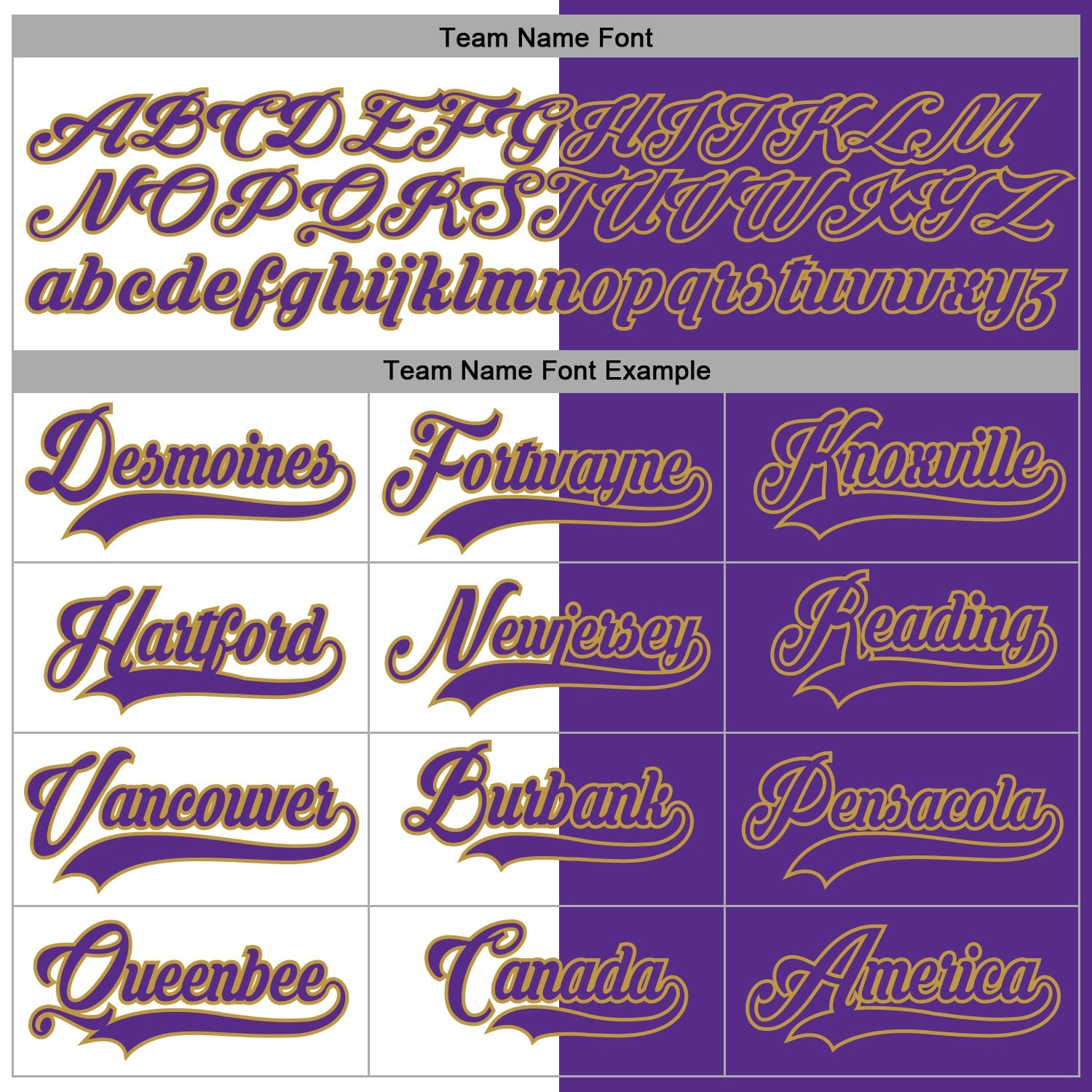 Custom Purple Old Gold-White Split Fashion Hockey Lace Neck Jersey view 4
