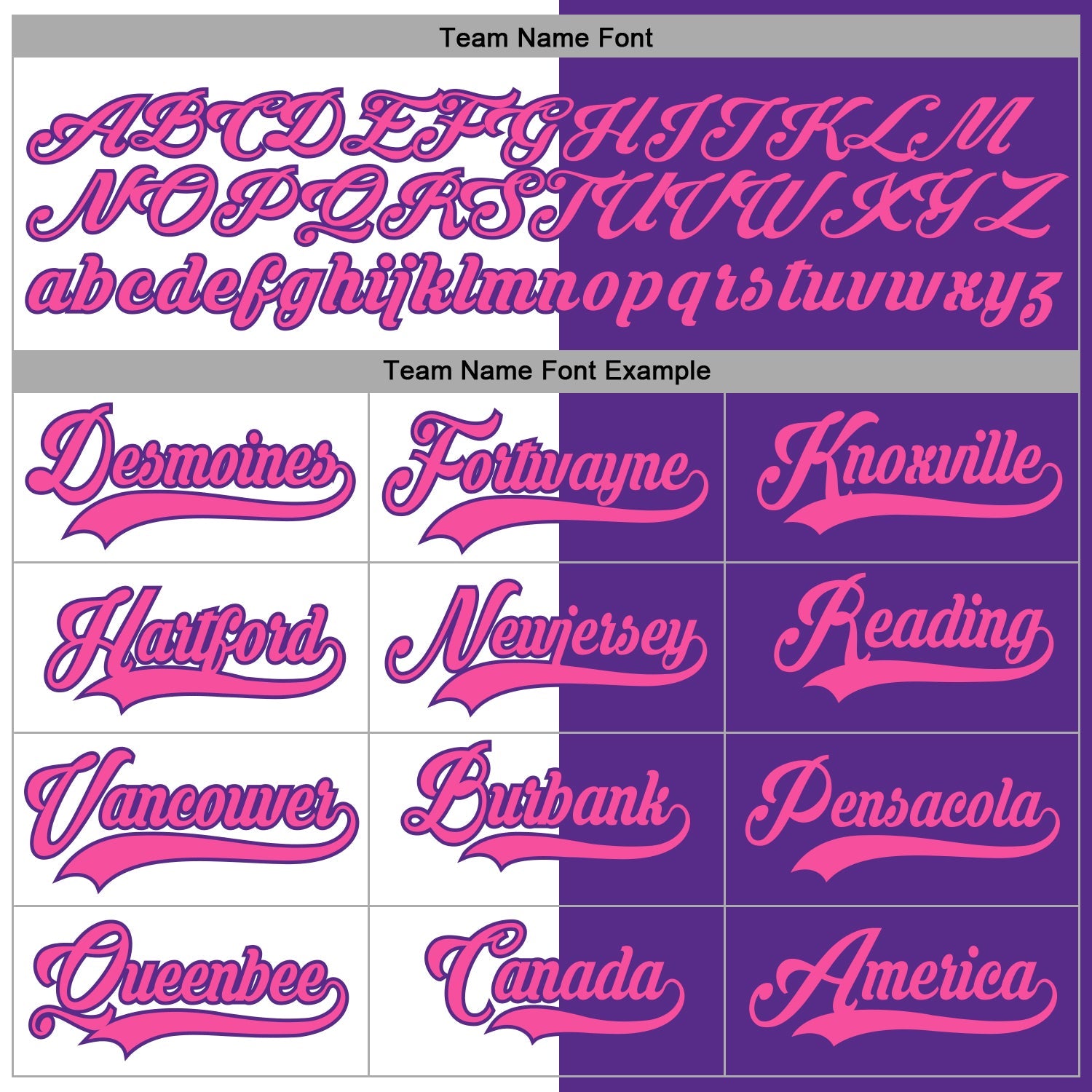 Custom Purple Pink-White Split Fashion Hockey Lace Neck Jersey view 4