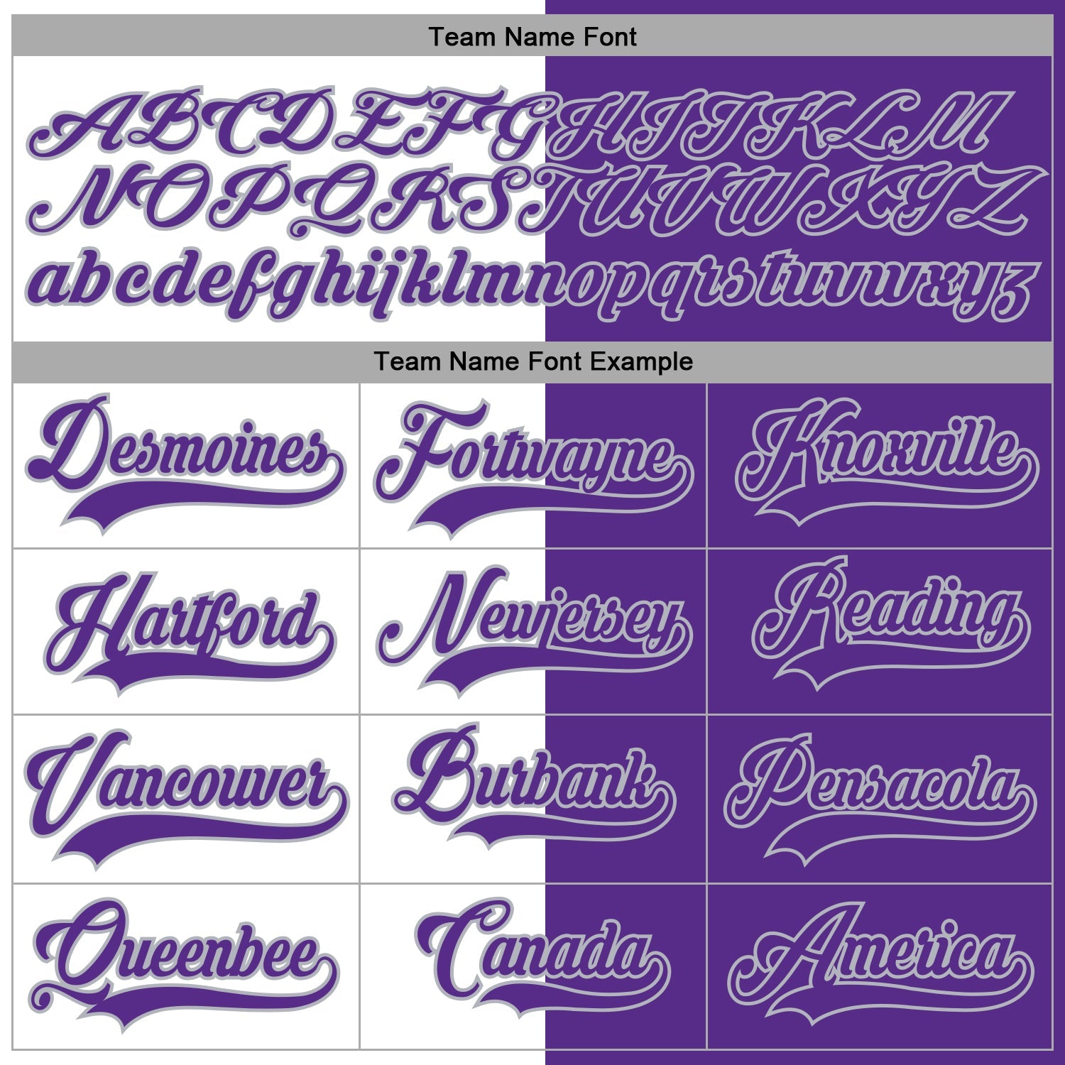 Custom Purple Gray-White Split Fashion Hockey Lace Neck Jersey view 4