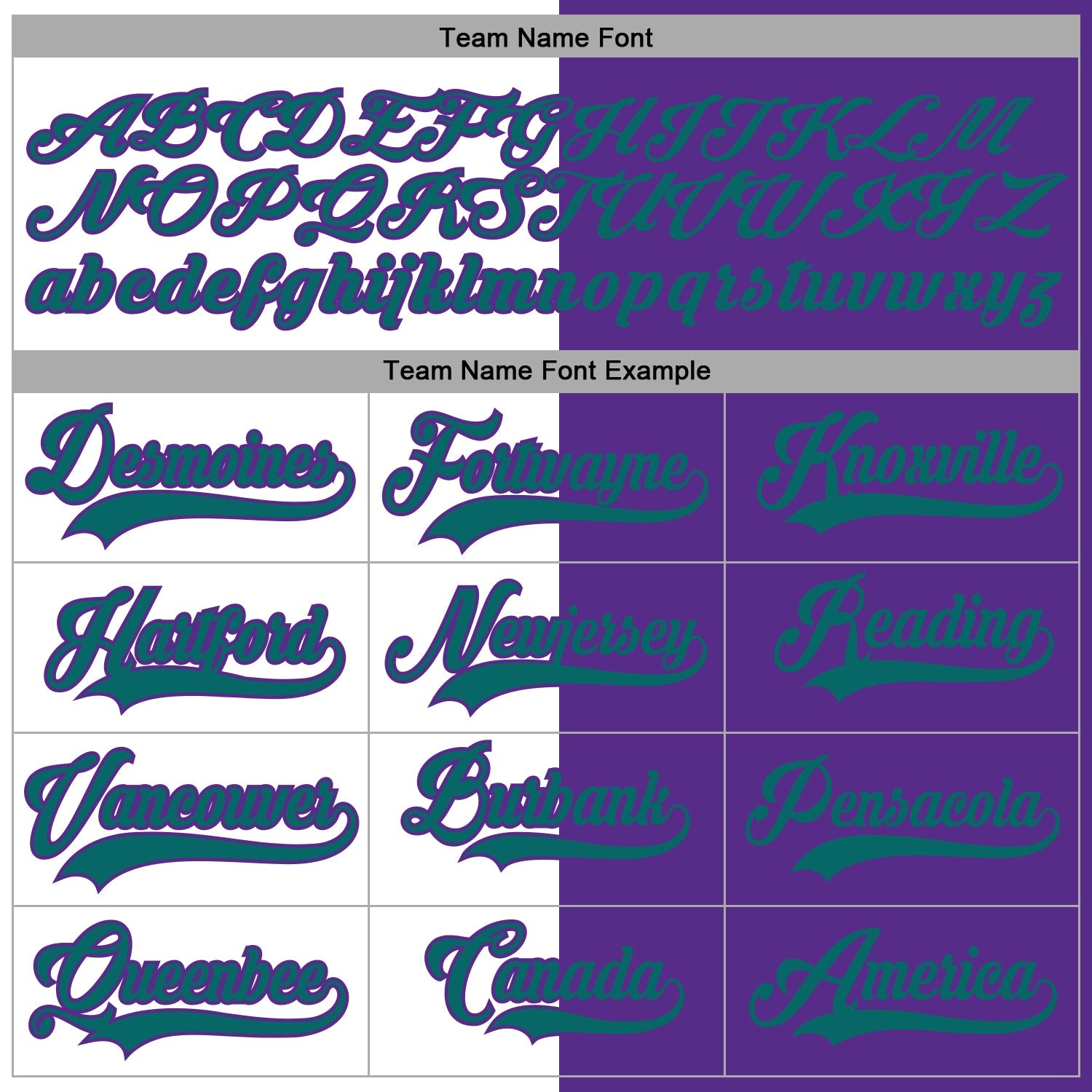 Custom Purple Teal-White Split Fashion Hockey Lace Neck Jersey view 4