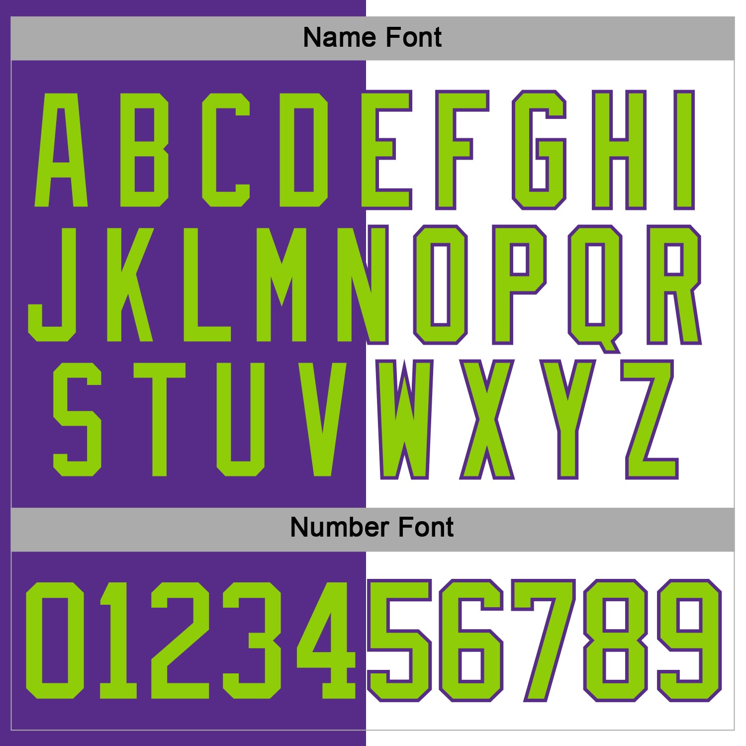 Custom Purple Neon Green-White Split Fashion Hockey Lace Neck Jersey view 5